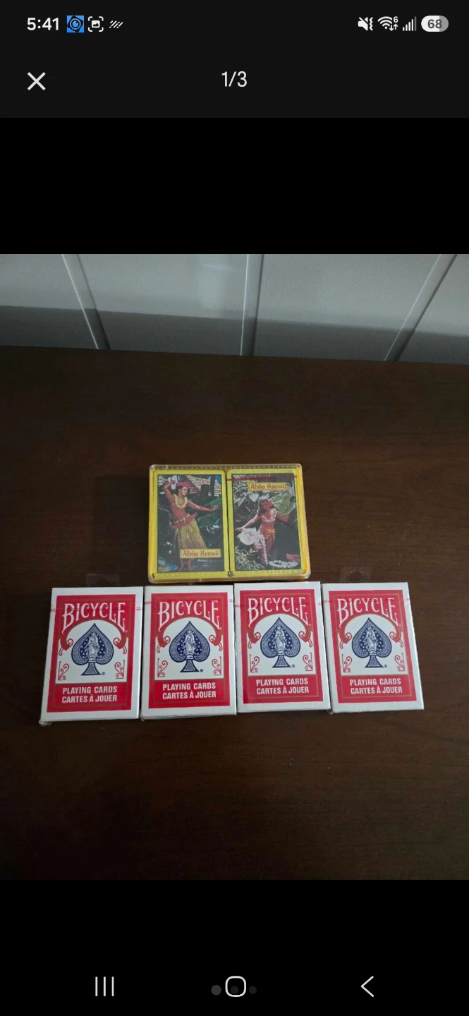New! Bicycle Aloha Hawaii Playing Cards - Set of 4
