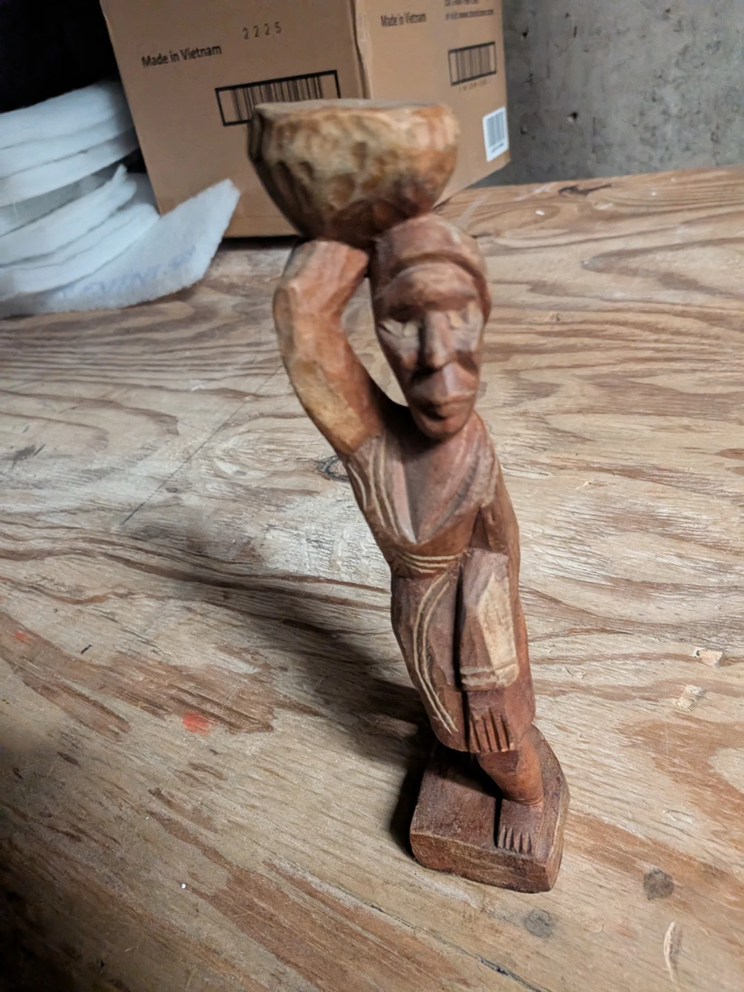 Carved Wooden Figurine