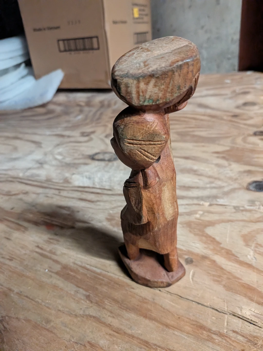Carved Wooden Figurine - photo 2