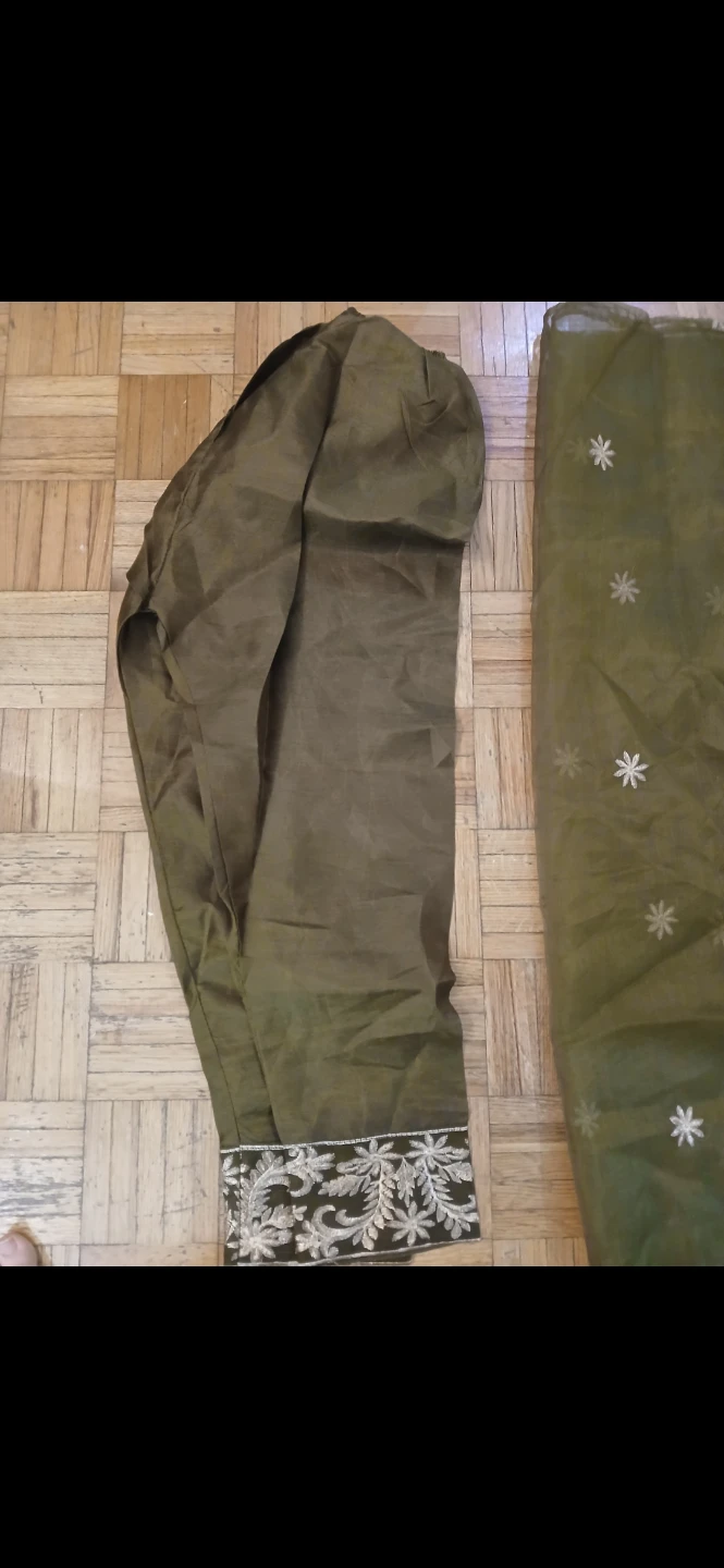 Olive green dress - photo 2