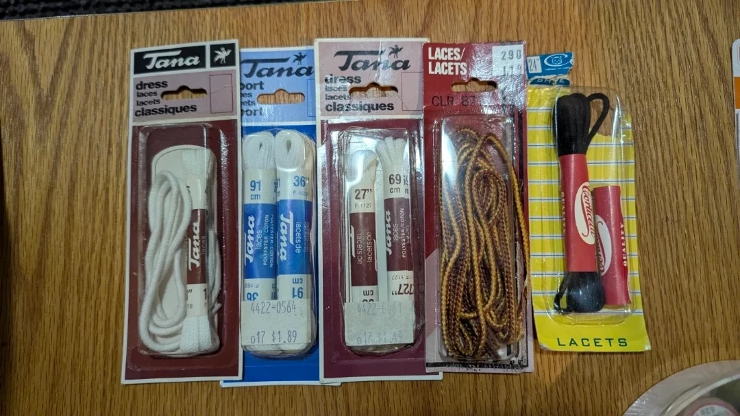 Tana Laces Assortment - Dress & Sport