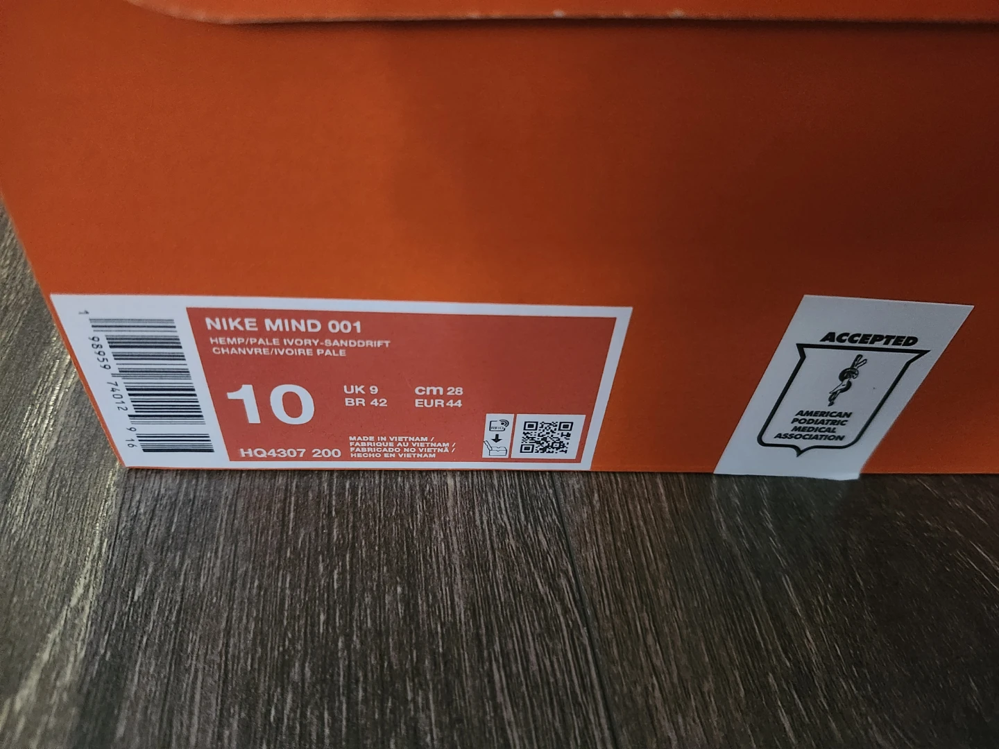 Size 10 Nike Mind 001 Slides Hemp - photo 2