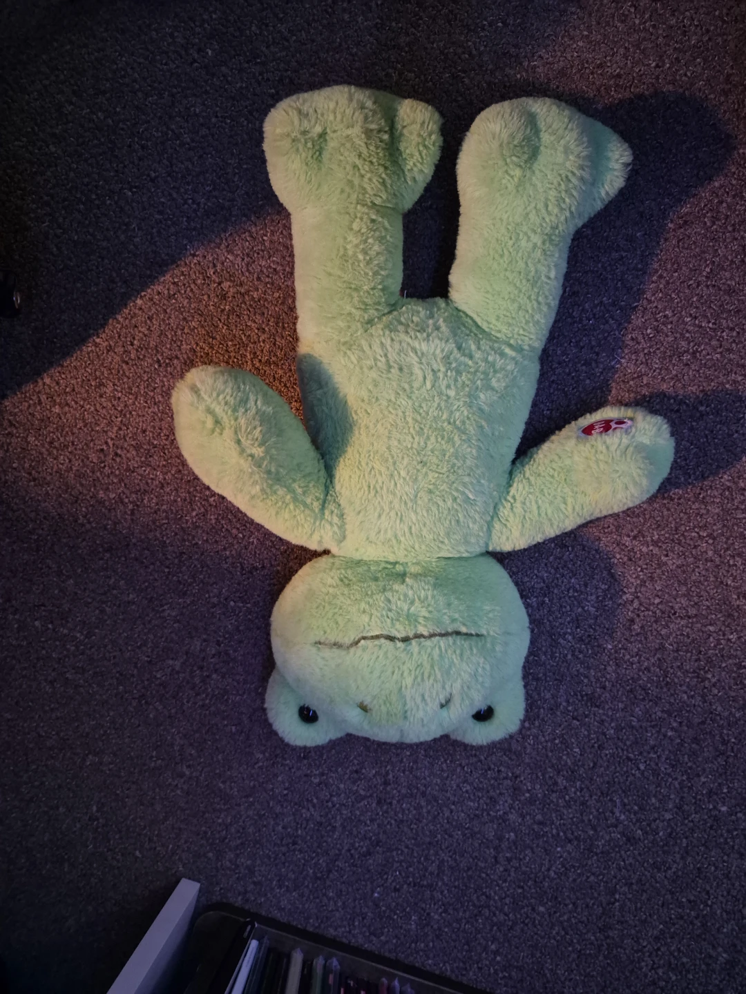 Frog build a bear plush