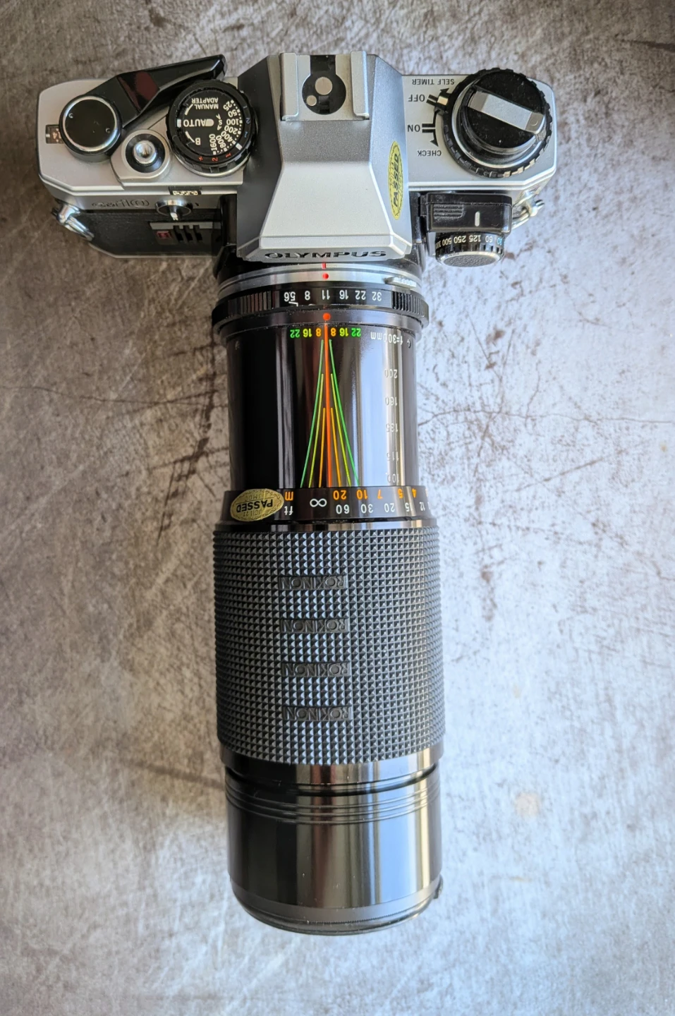 Olympus OM10 w/Manual Adapter - photo 2