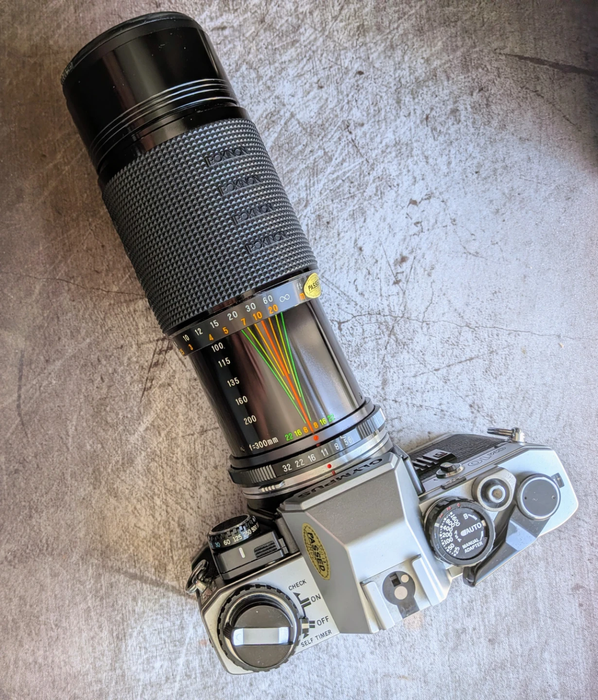 Olympus OM10 w/Manual Adapter - photo 3