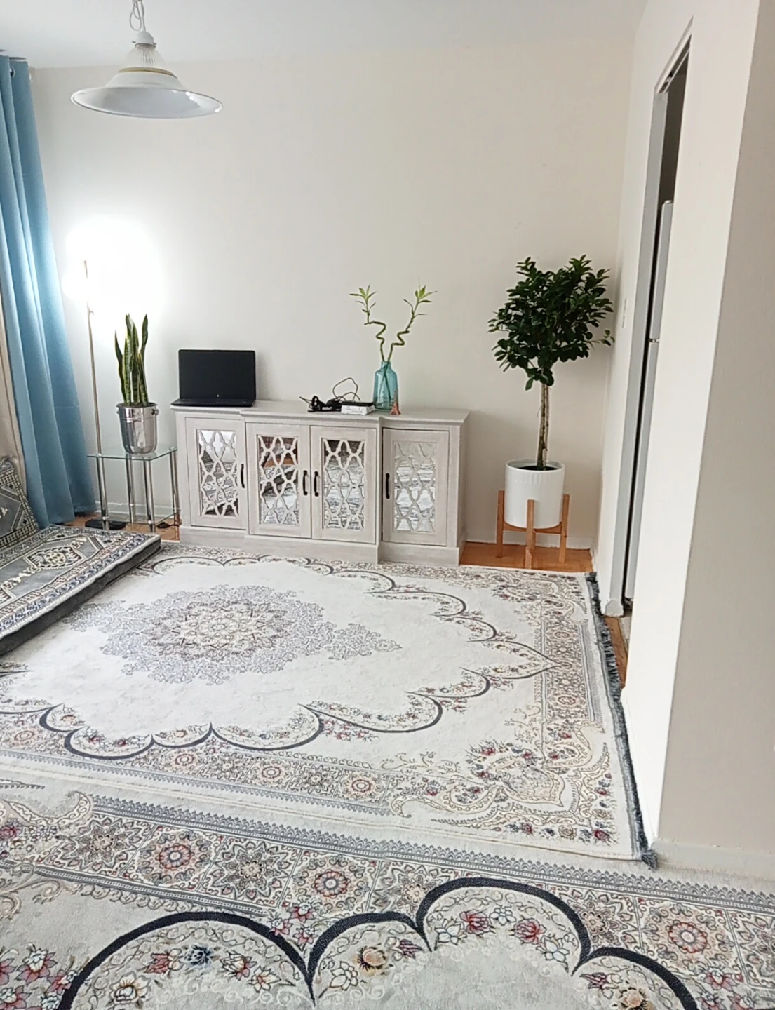 Large Area Persian Rug with Oriental Design