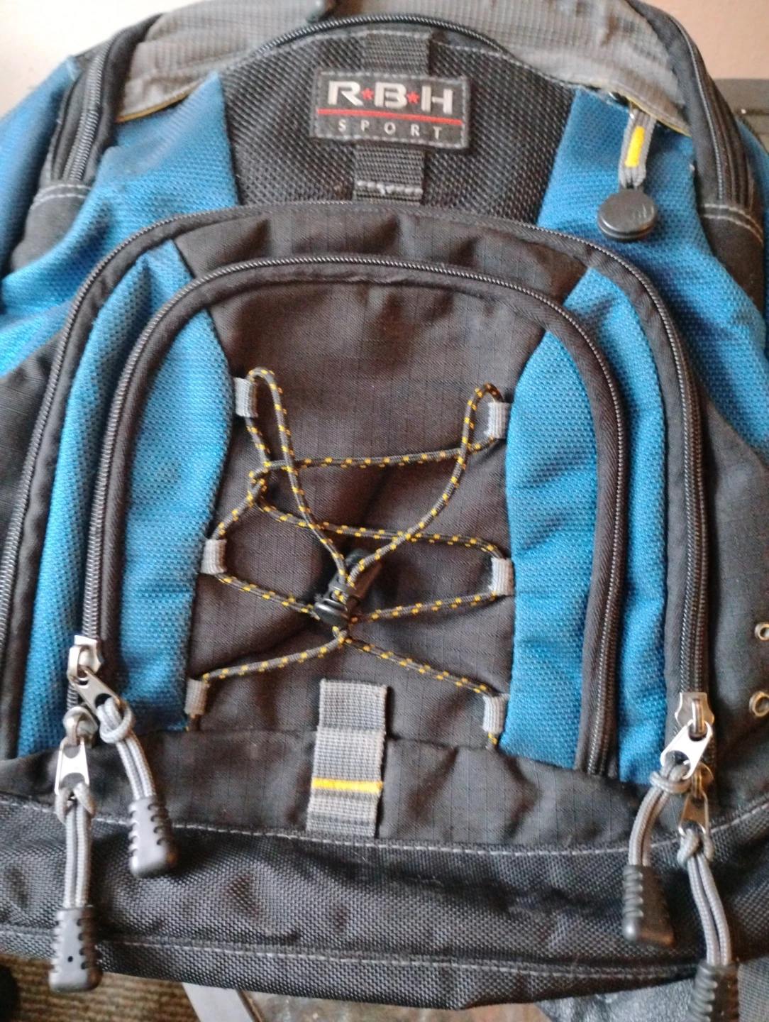 Sport Pkg Blue and Black Backpack - photo 3