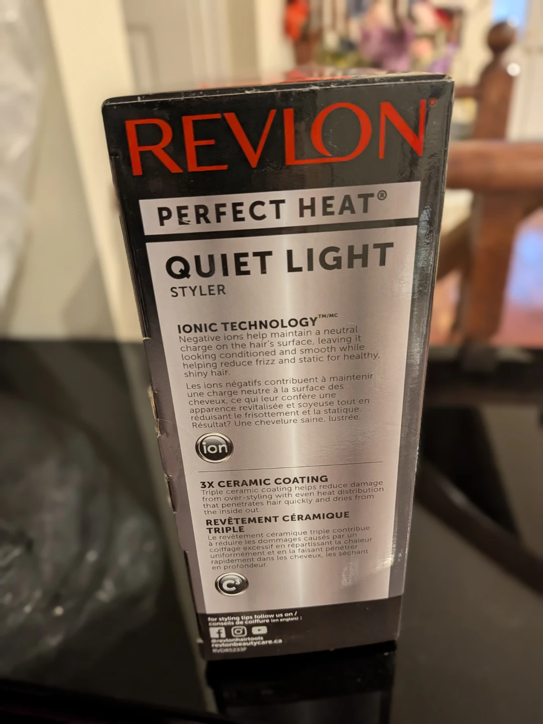 Revlon Perfect Heat Quiet Light Styler Hair Dryer - photo 3