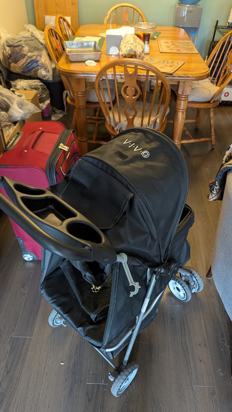 VIVO Four Wheel Pet Stroller - photo 5