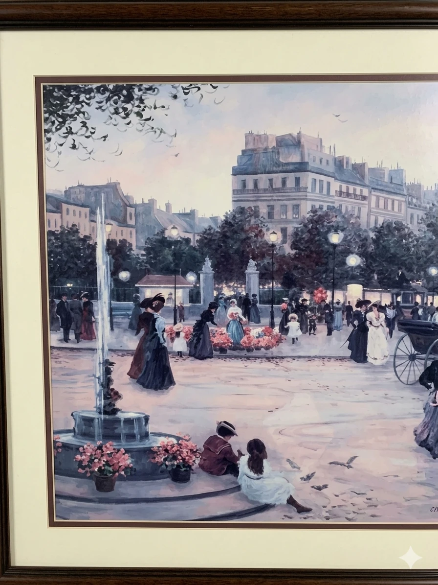 Christa Kieffer "Parisian Promenade" Fine Art Print - photo 3