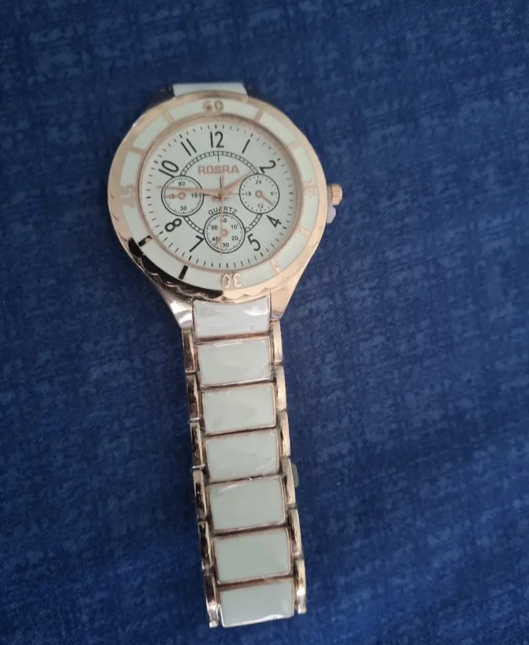 ROGRA Women's Quartz Watch - White & Rose Gold - photo 4