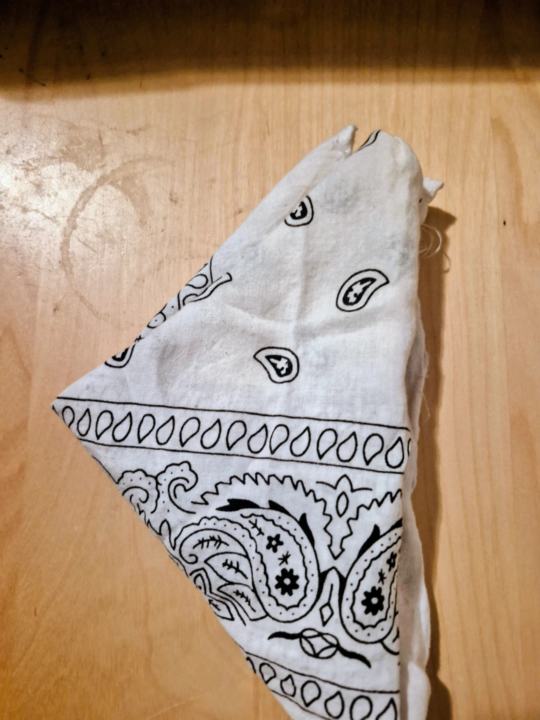 White Paisley Bandana - photo 4