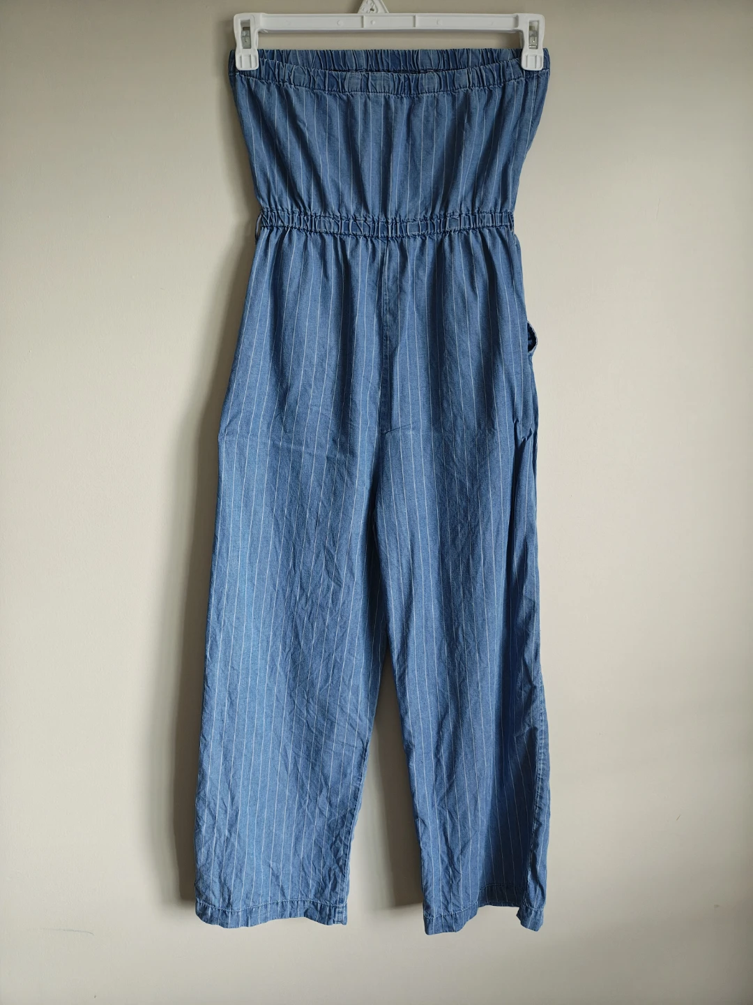 Garage Strapless Denim Jumpsuit - photo 2