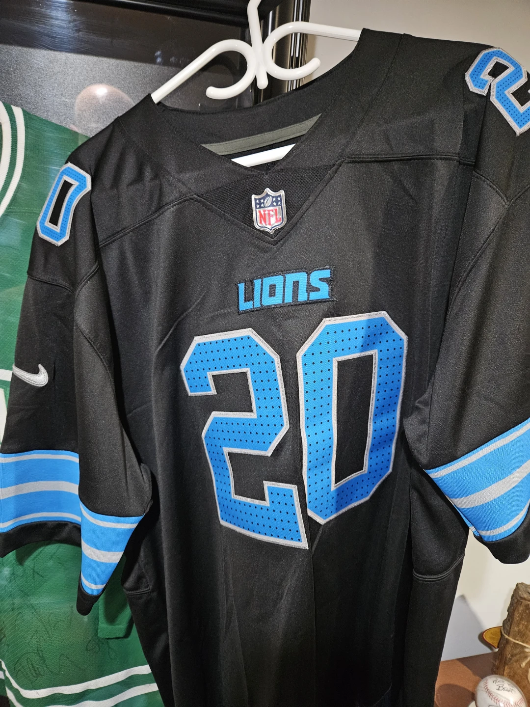 NEW XXXL NFL Detroit Lions Barry Sanders Jersey