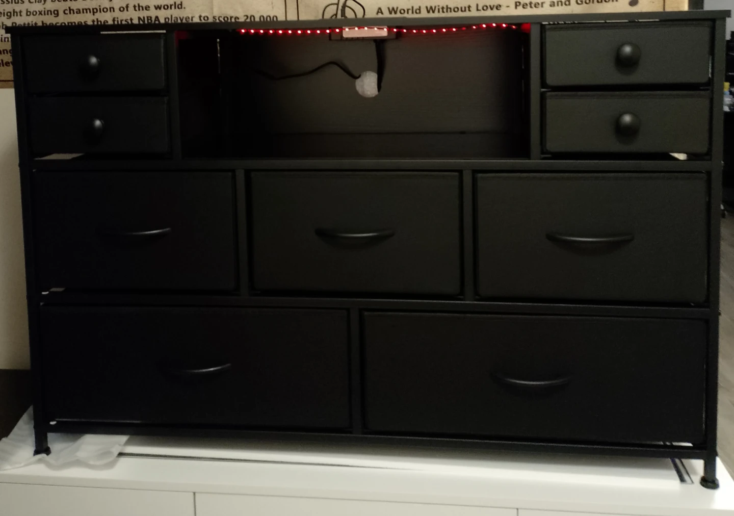 9 Drawer Tv Stand - photo 2