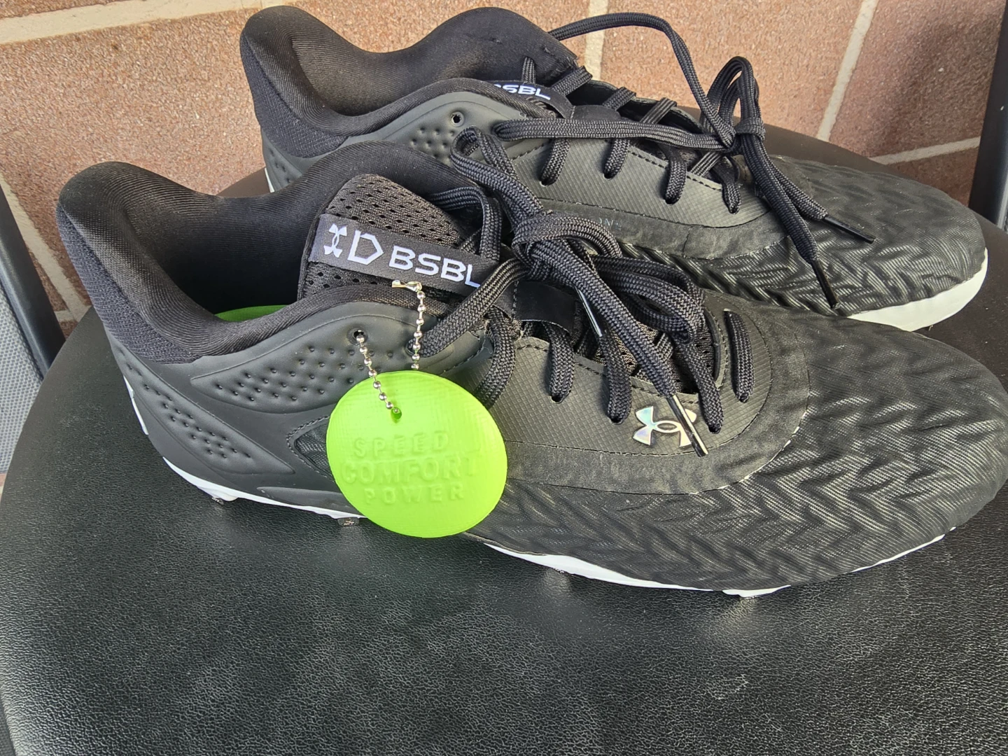 Under Armour BSBL Cleats - Black - Size 12 - photo 4