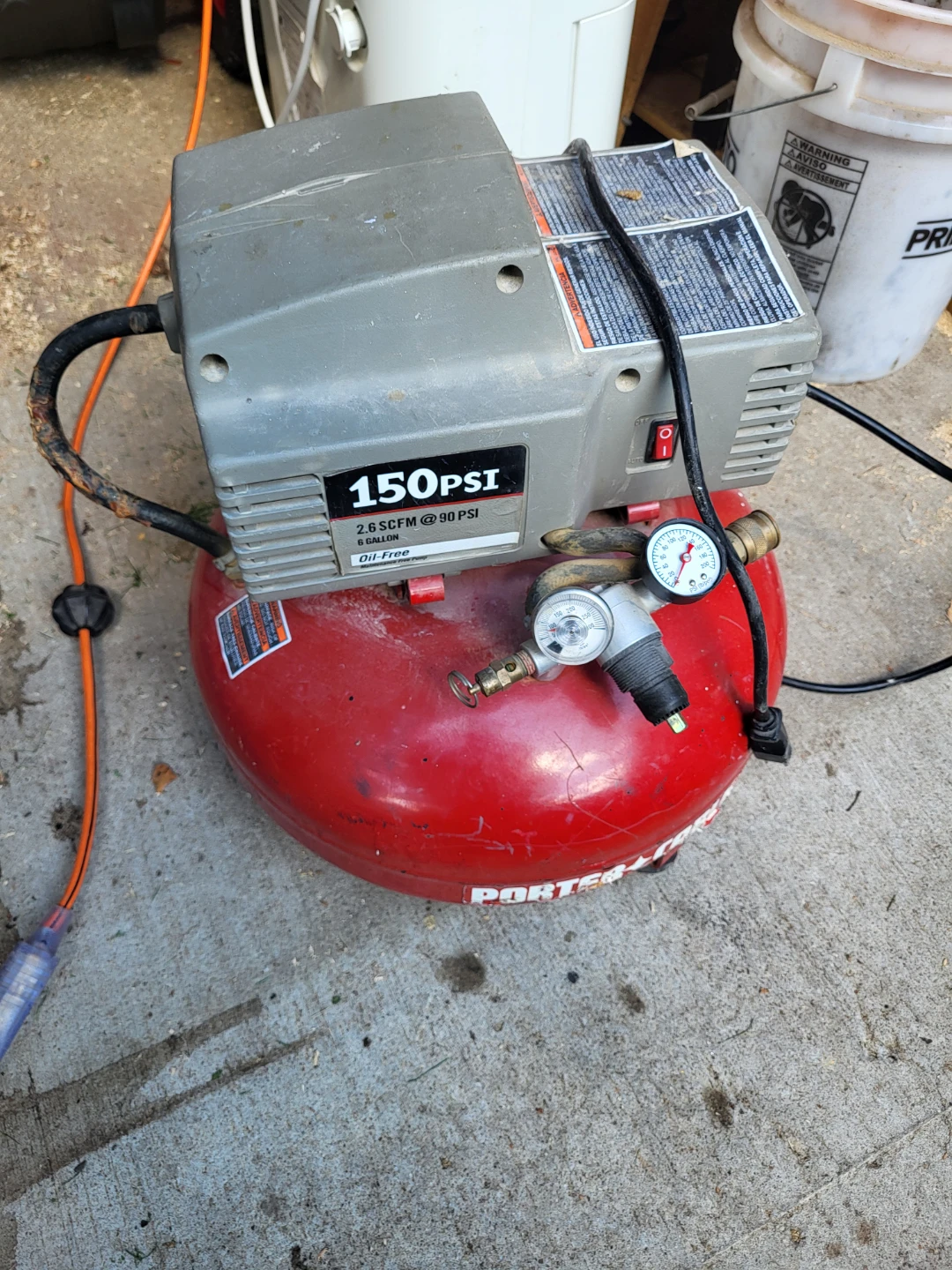 Porter-Cable 6 Gallon Air Compressor