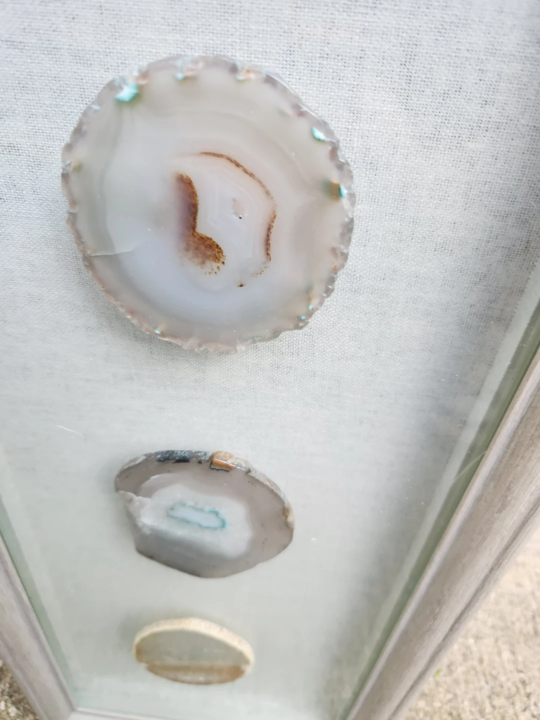 Framed Agate Slices Wall Decor - photo 5