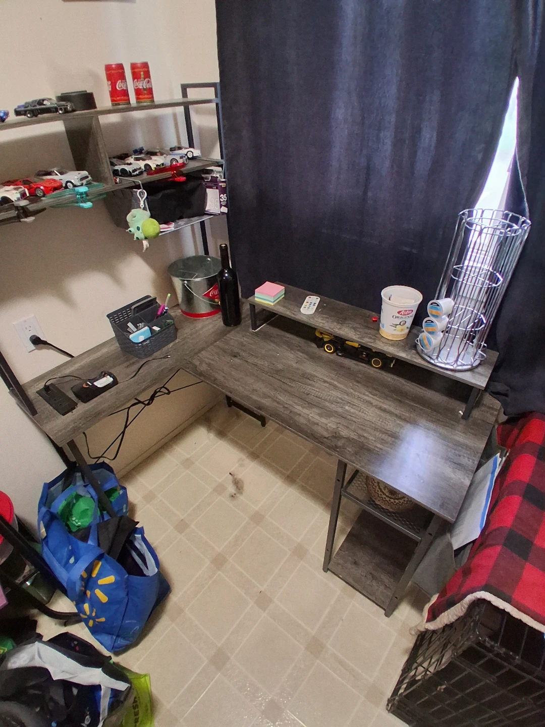 Desk with Shelf Unit - photo 3