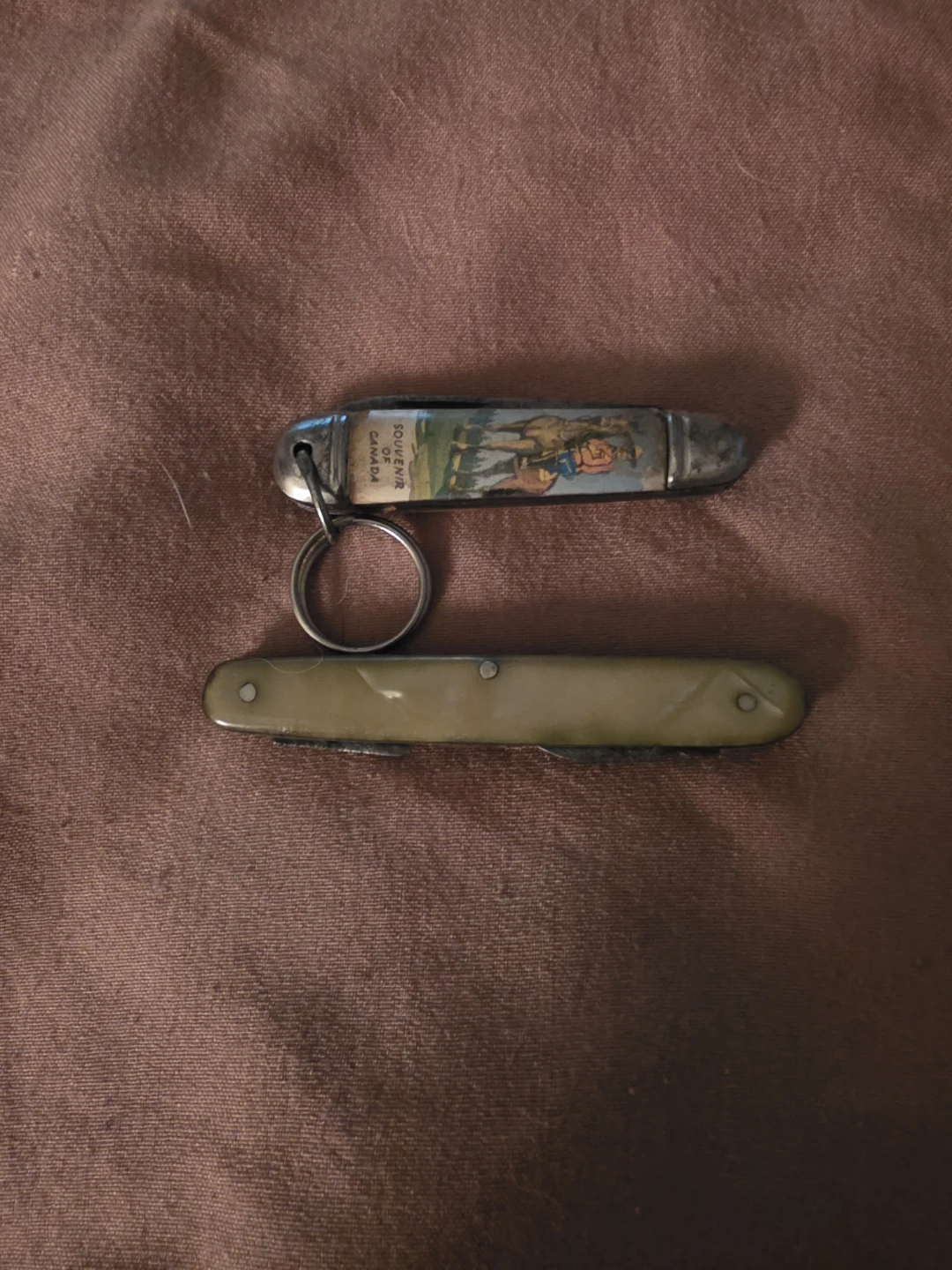 Souvenir of Canada Pocket Knife Keychain