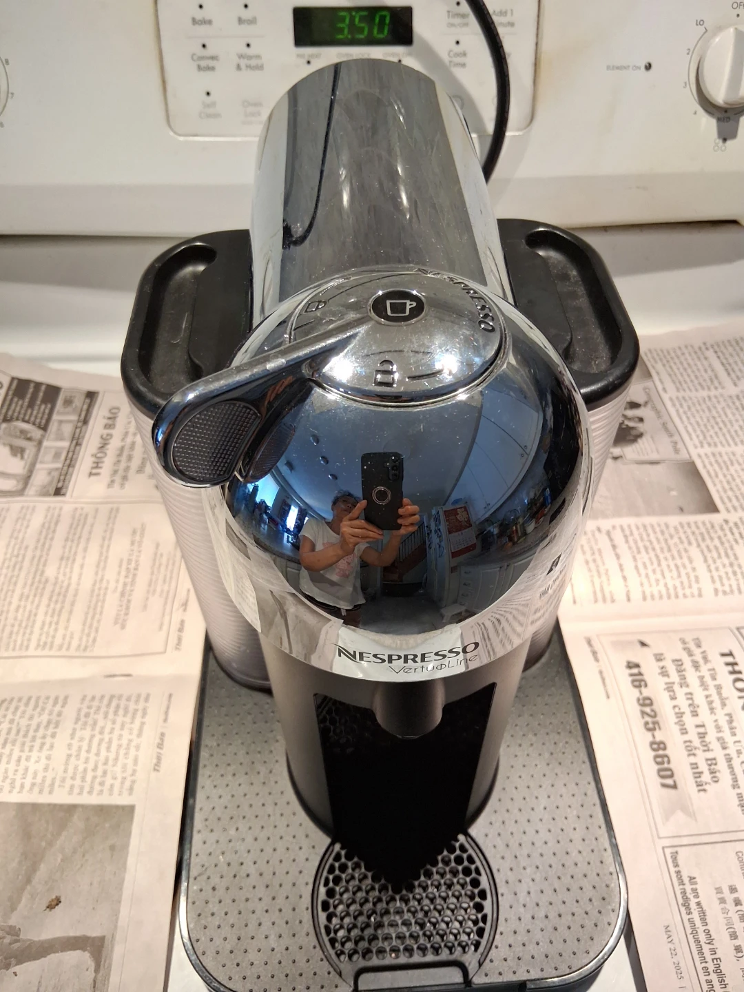 Nespresso VertuoLine Coffee Machine, parts only - photo 5