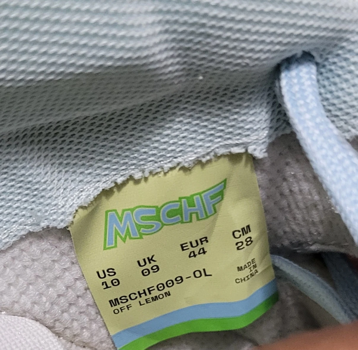 MSCHF GOBSTOMPER "Off Lemon" Sneakers Size 10 - photo 2