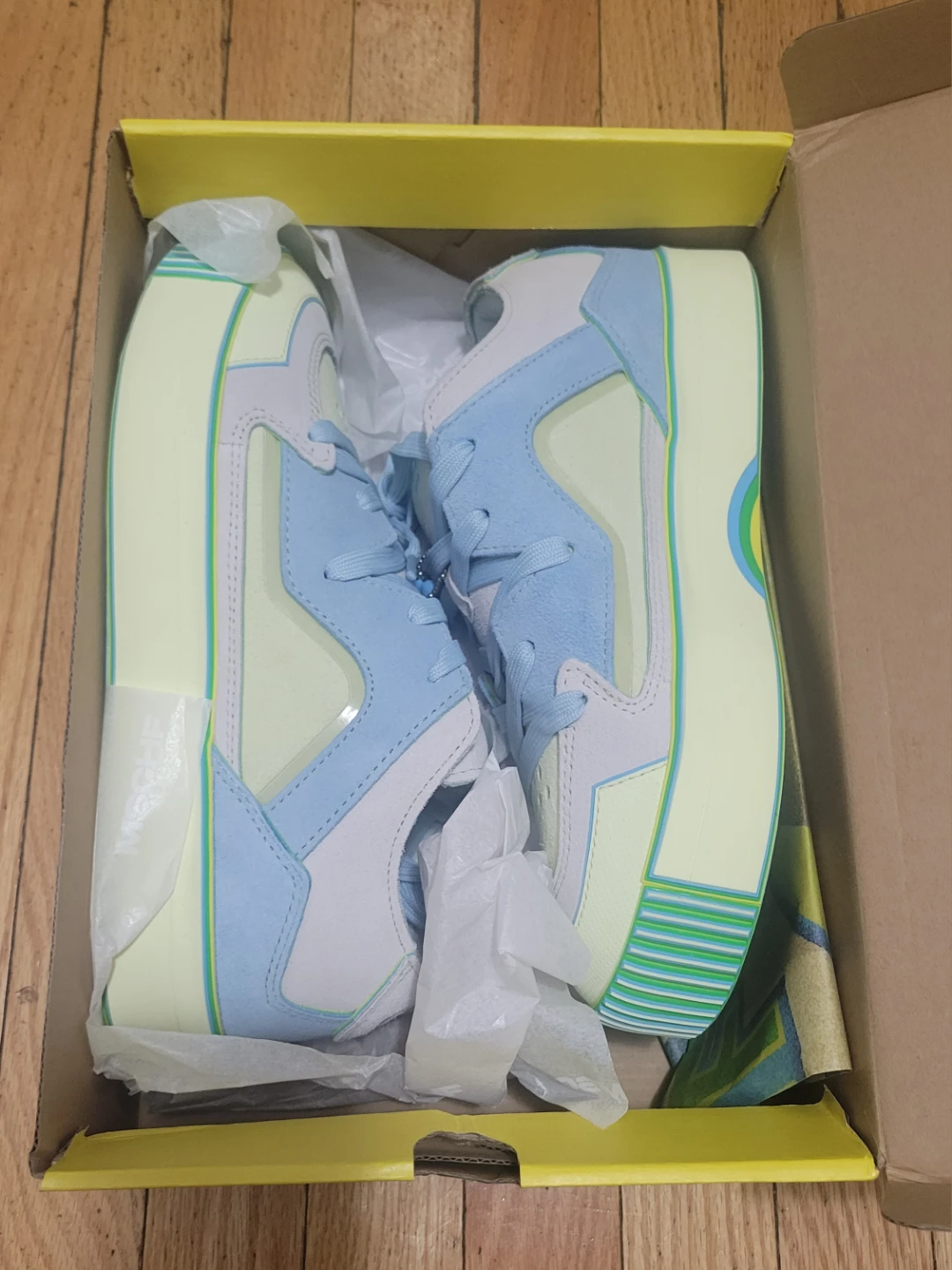 MSCHF GOBSTOMPER "Off Lemon" Sneakers Size 10 - photo 4