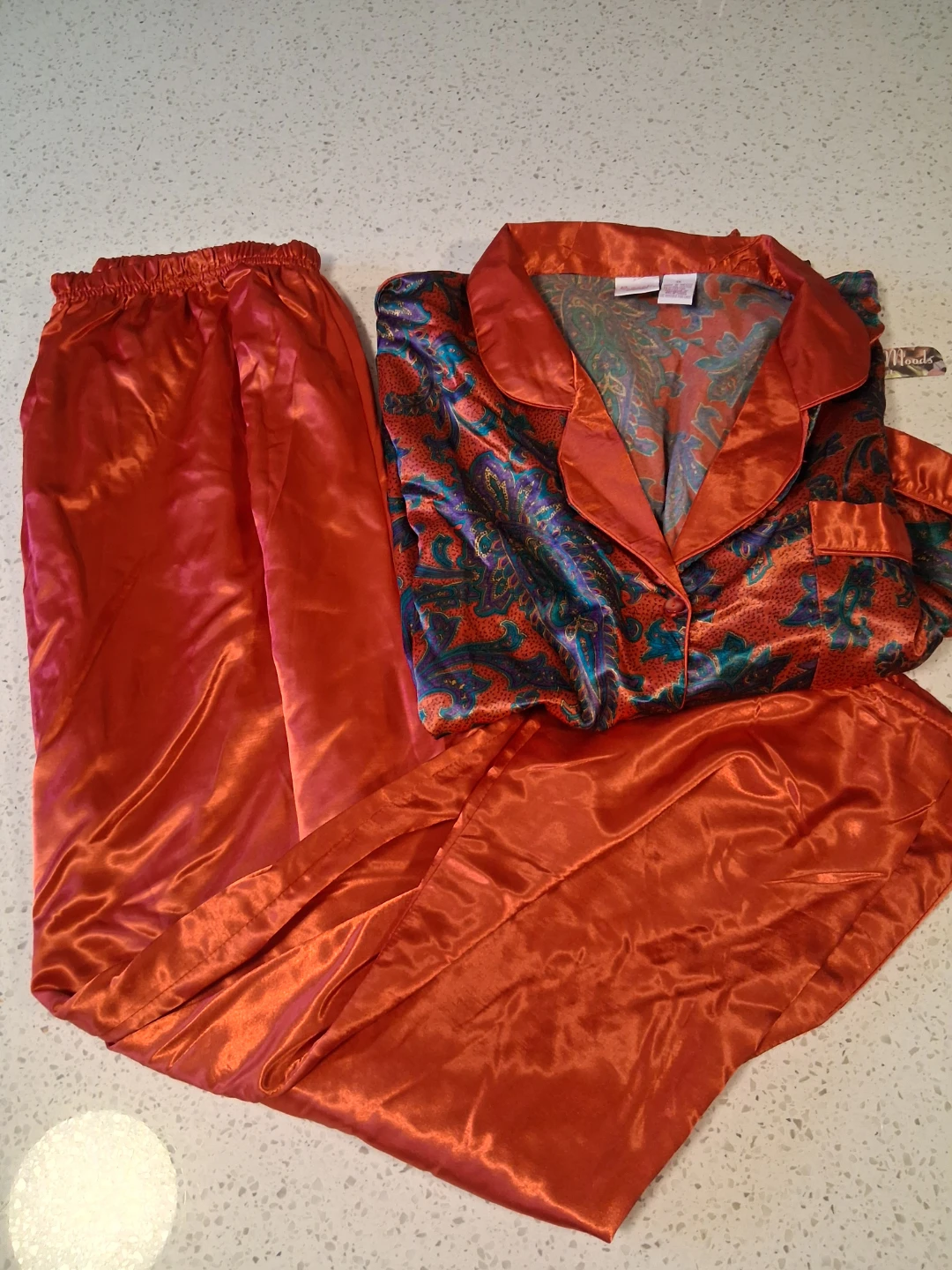 1xl satin pjs