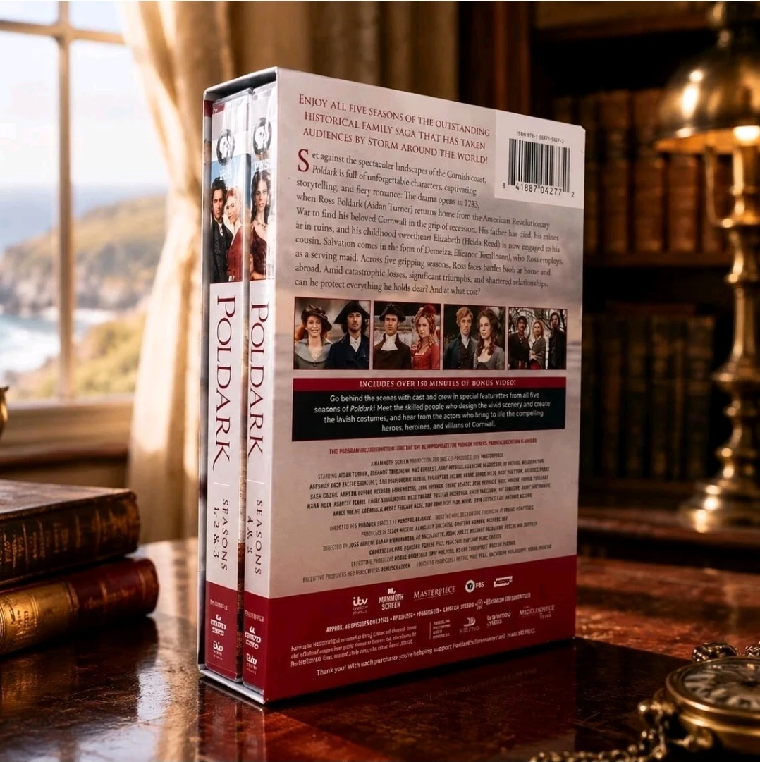 Poldark: Seasons 1-5 DVD Complete Collection Masterpiece New - photo 3