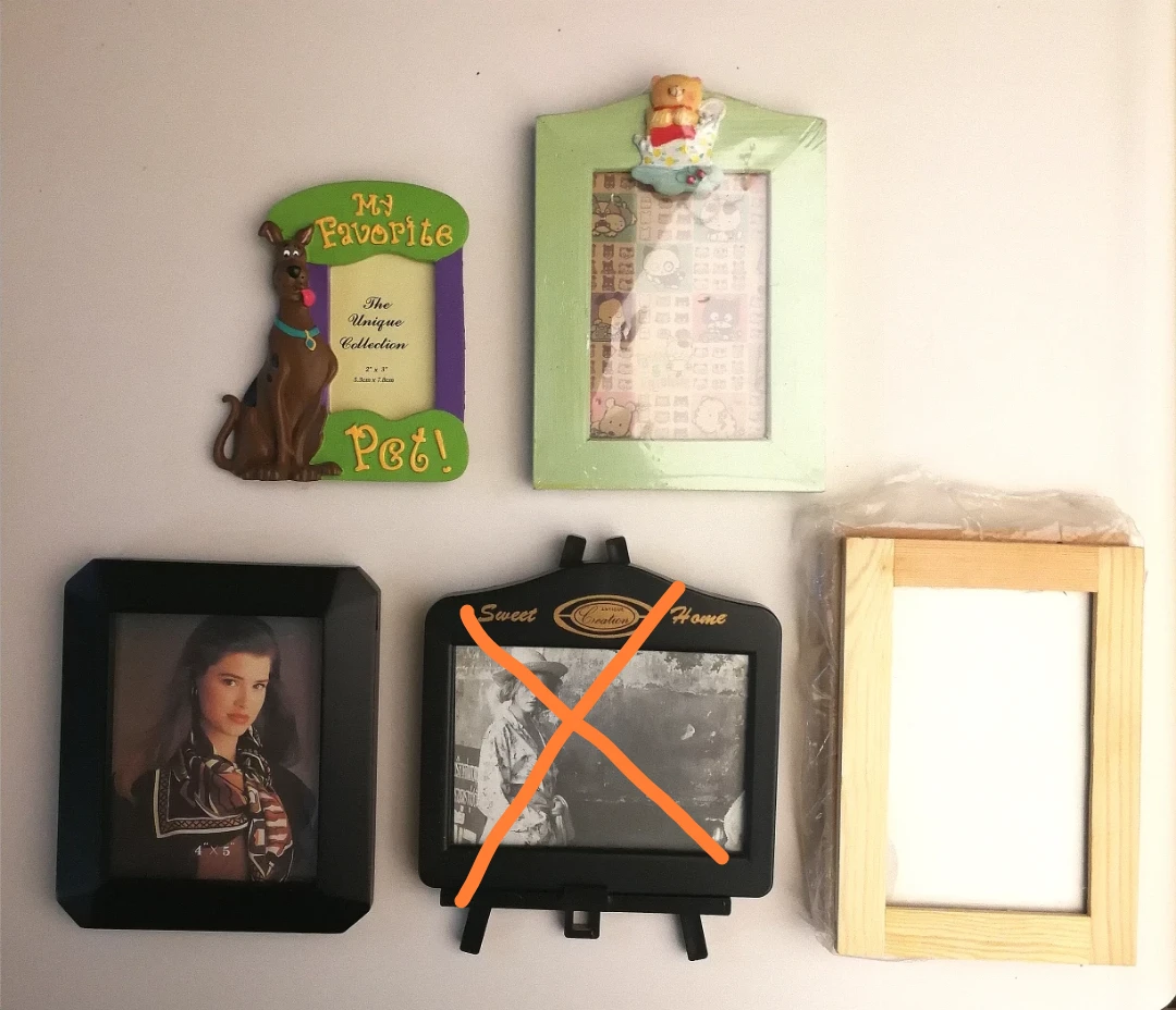 Assorted picture frames (all for $7)