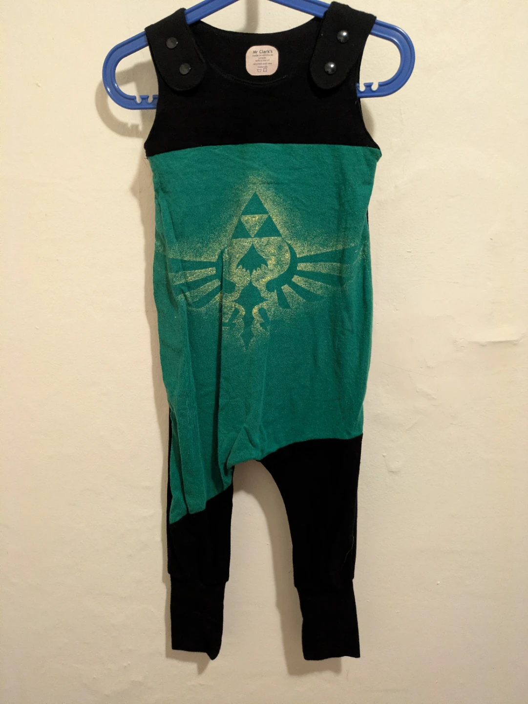 One of a Kind Zelda Triforce Romper - photo 3