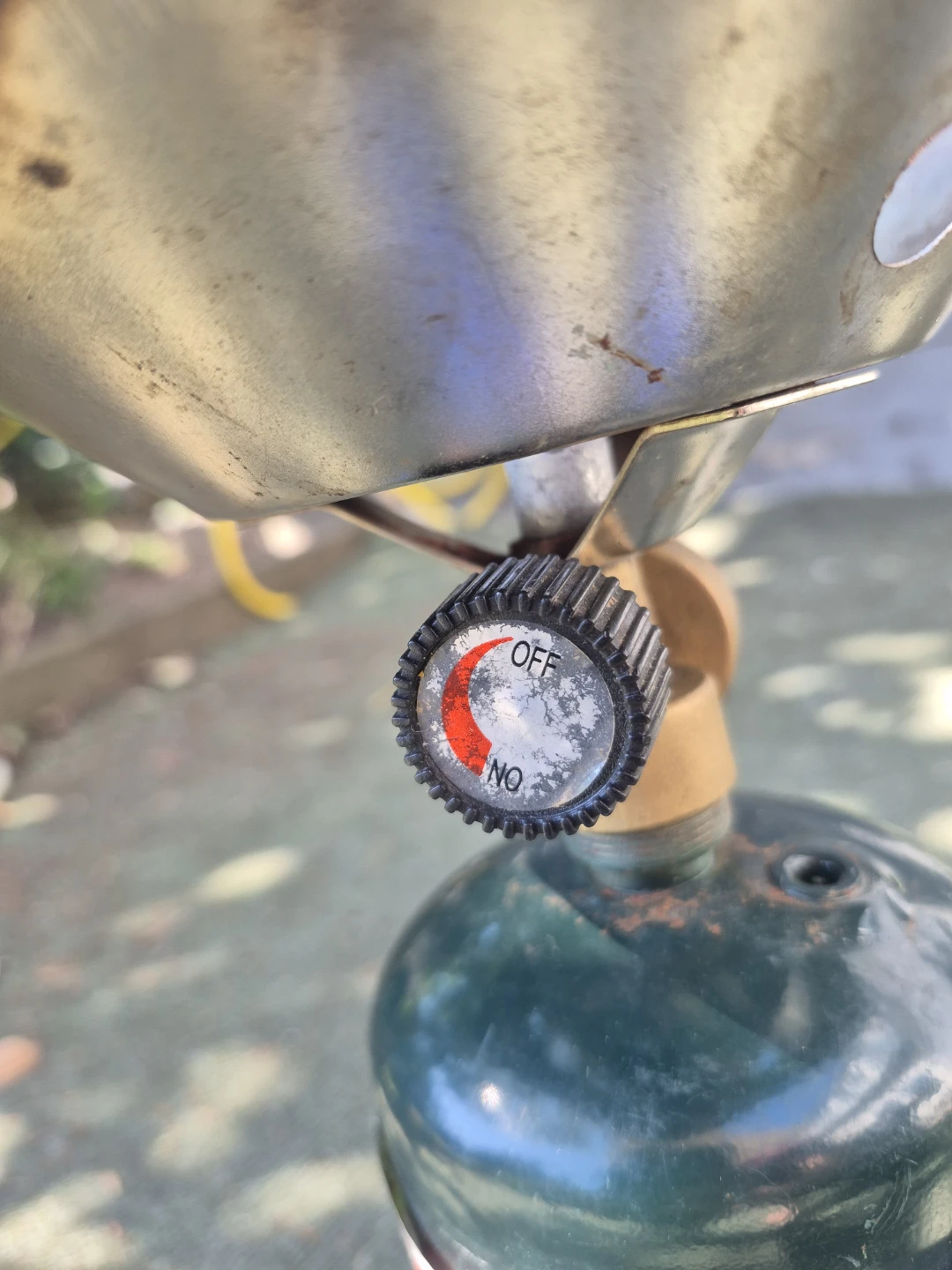 Camping Gas Stove with base and bottle - photo 3