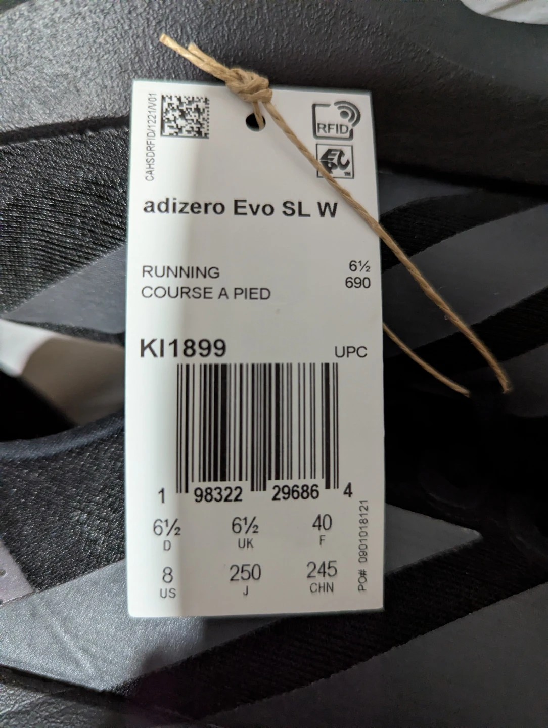 50% OFF Adidas Adizero Evo SL Black  running shoe - photo 4