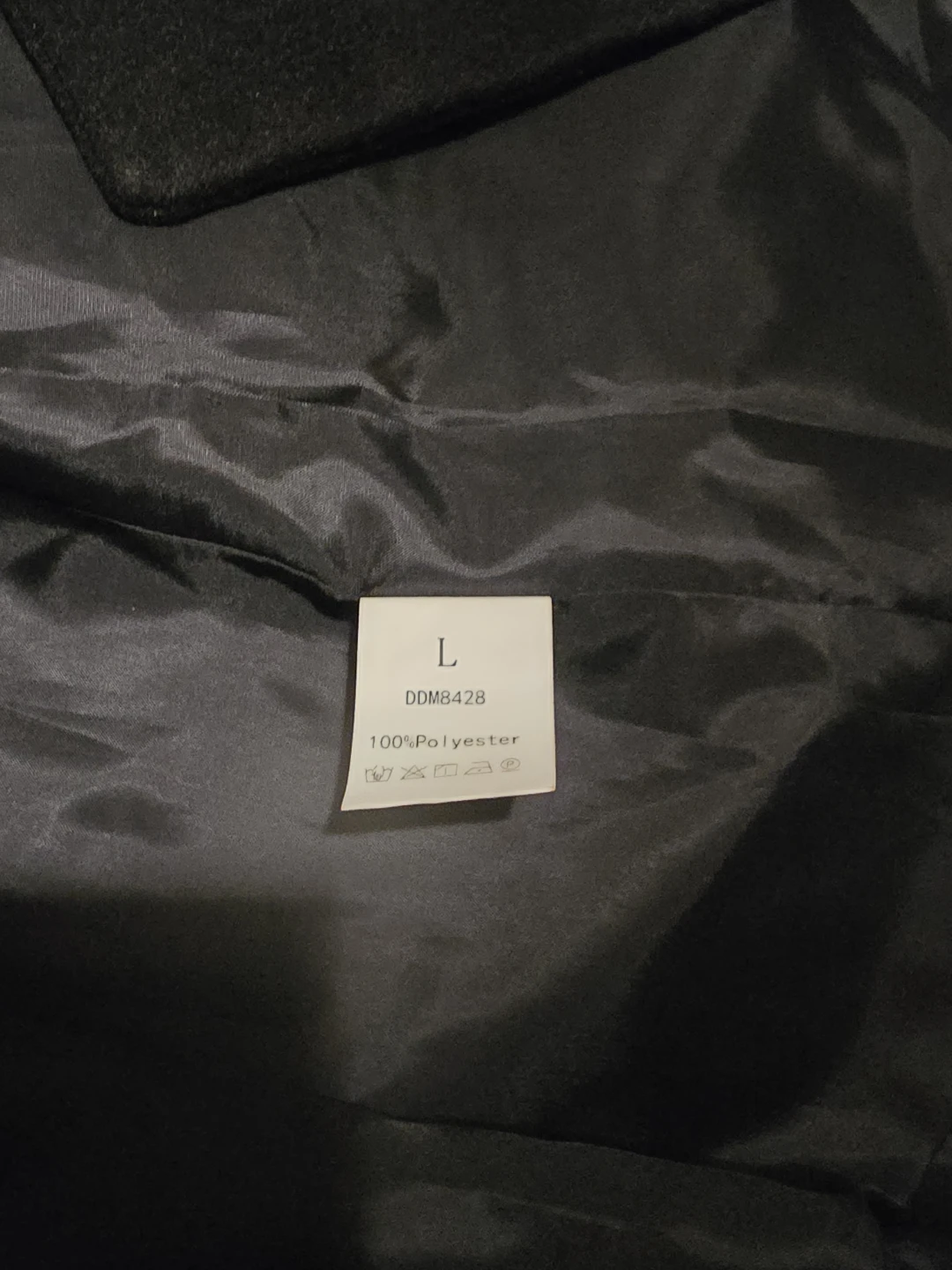 Black Double-Breasted  Coat  for sale - photo 4
