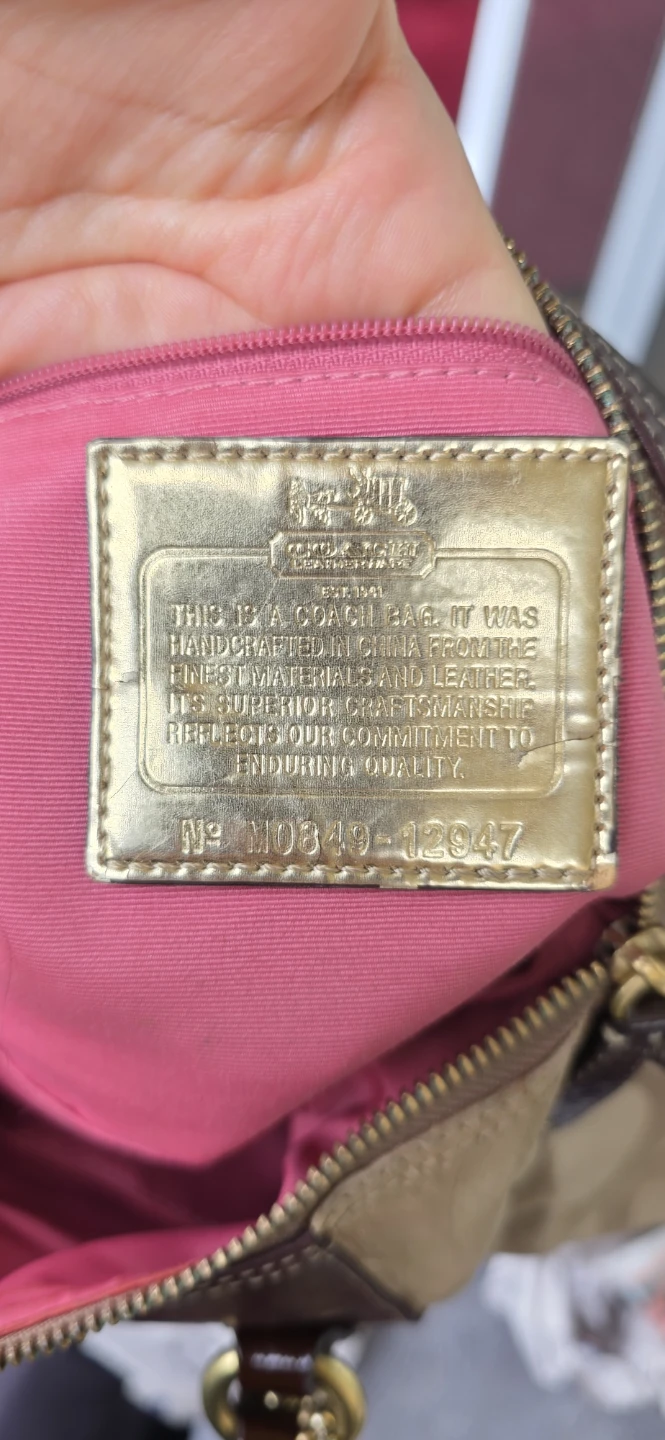 Coach Signature Satchel Handbag - photo 5