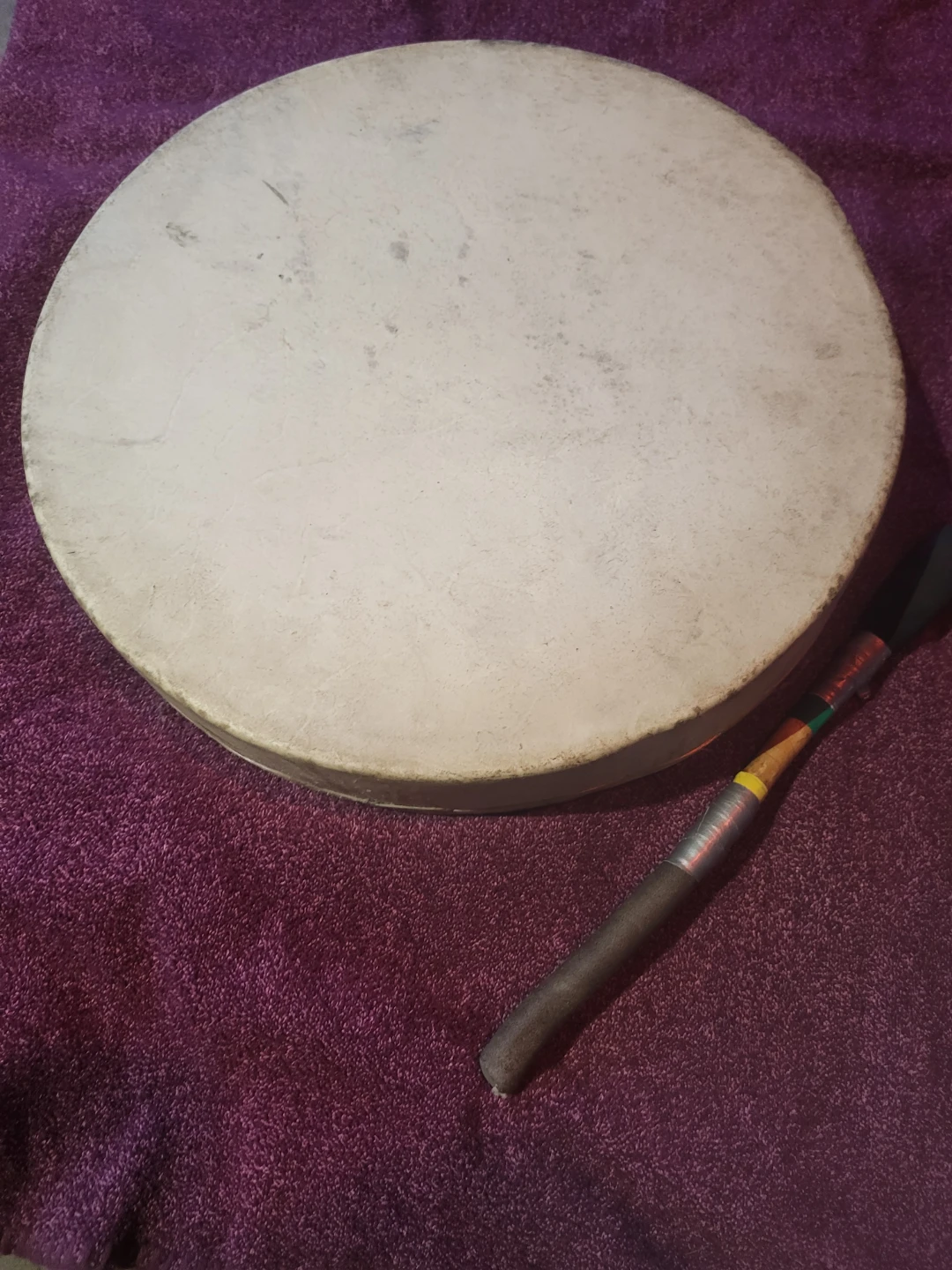 Hand Drum with Denim Case