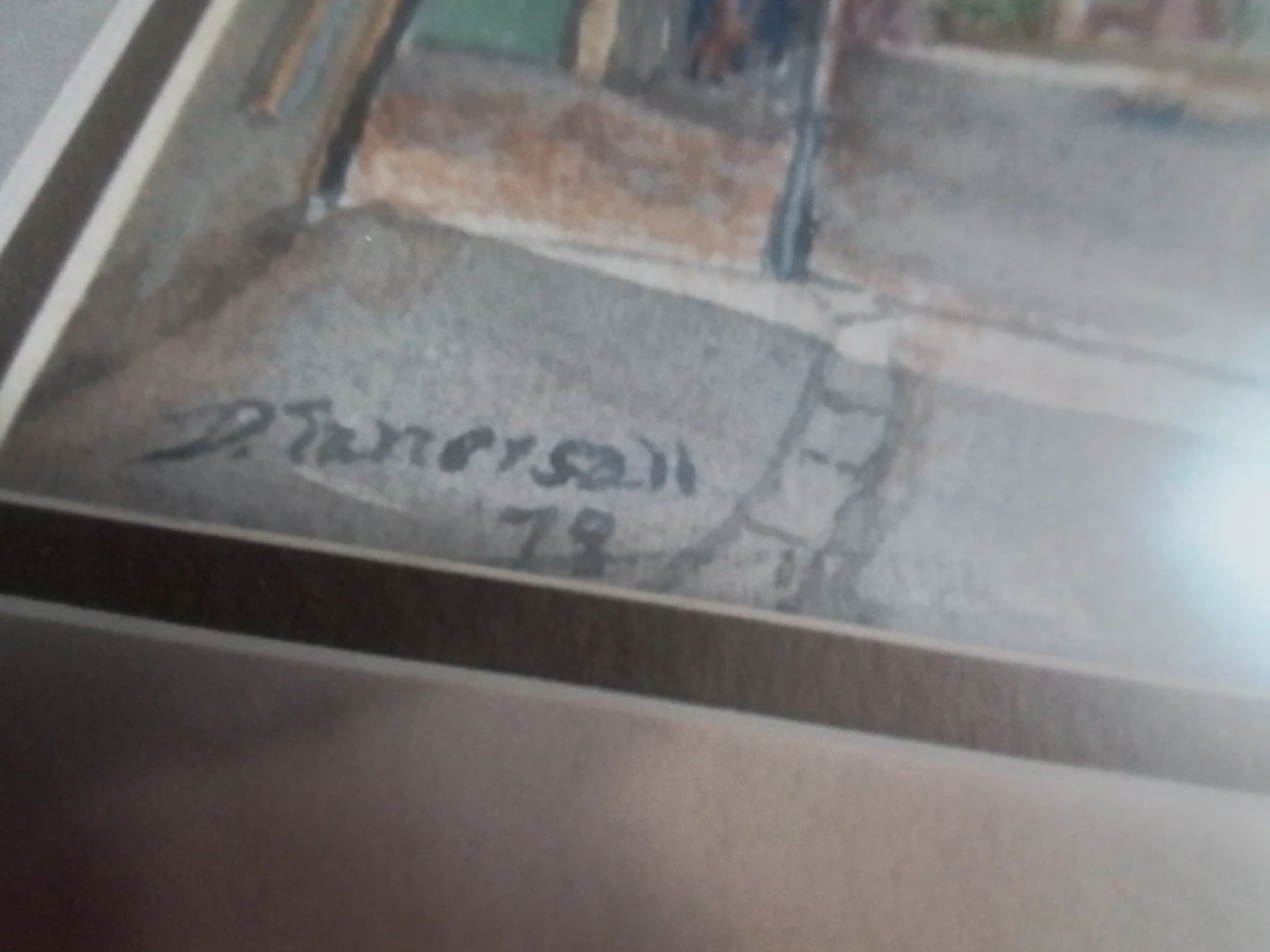 Original 1978 Watercolor Painting - photo 3