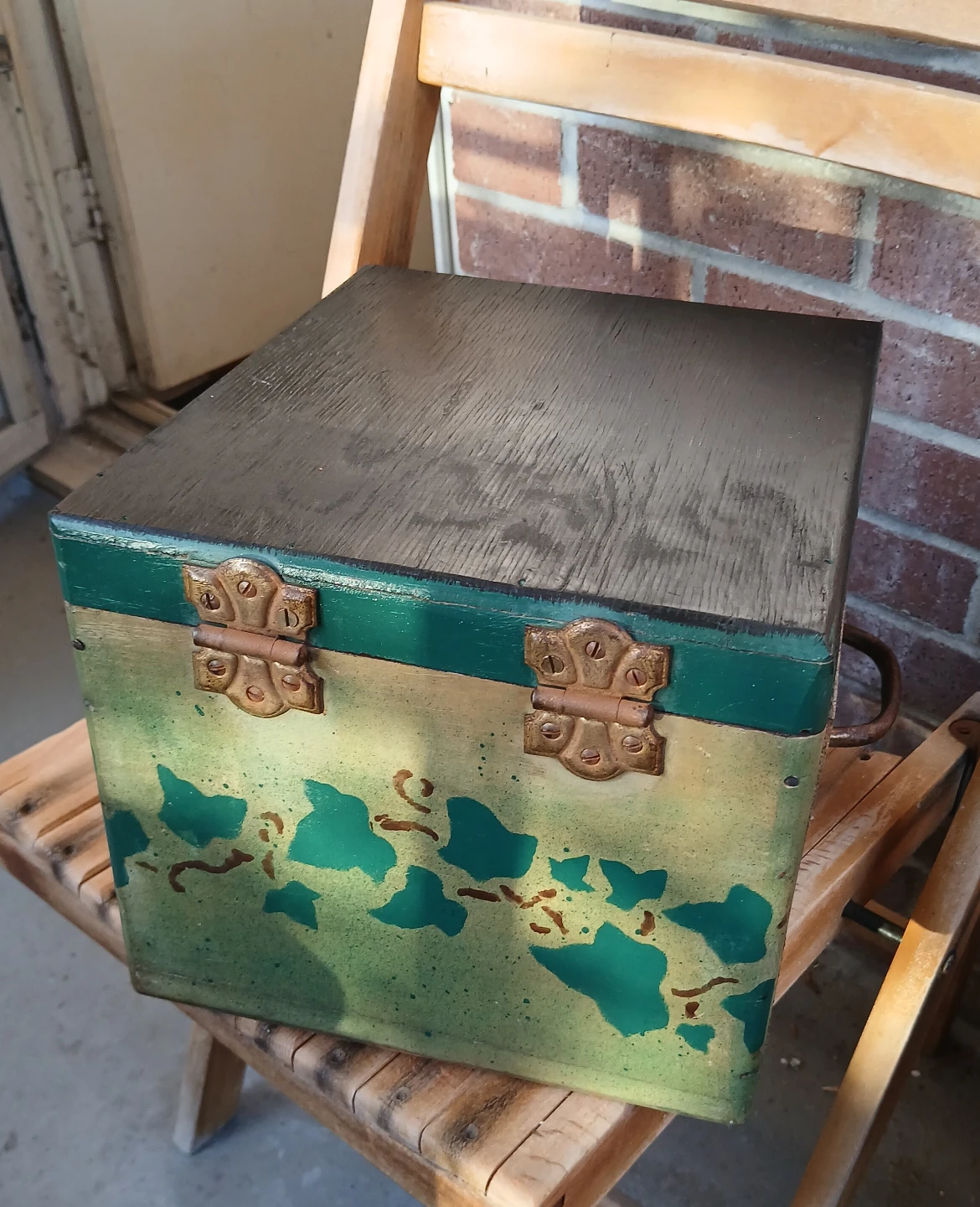 Vintage Wooden Storage garden caddy - photo 3