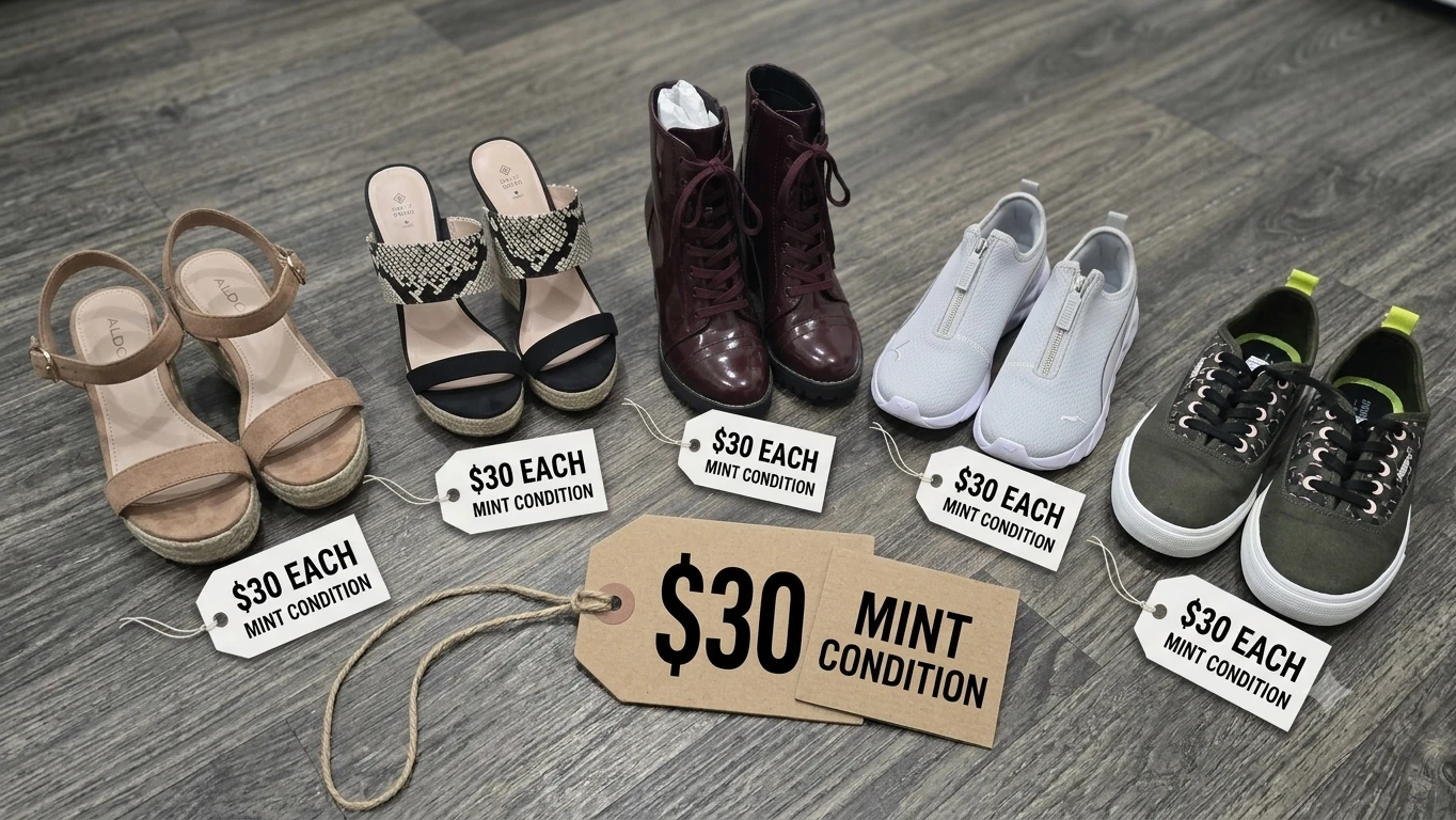 Multi-Pair Shoe Sale: Heels, Boots for women
