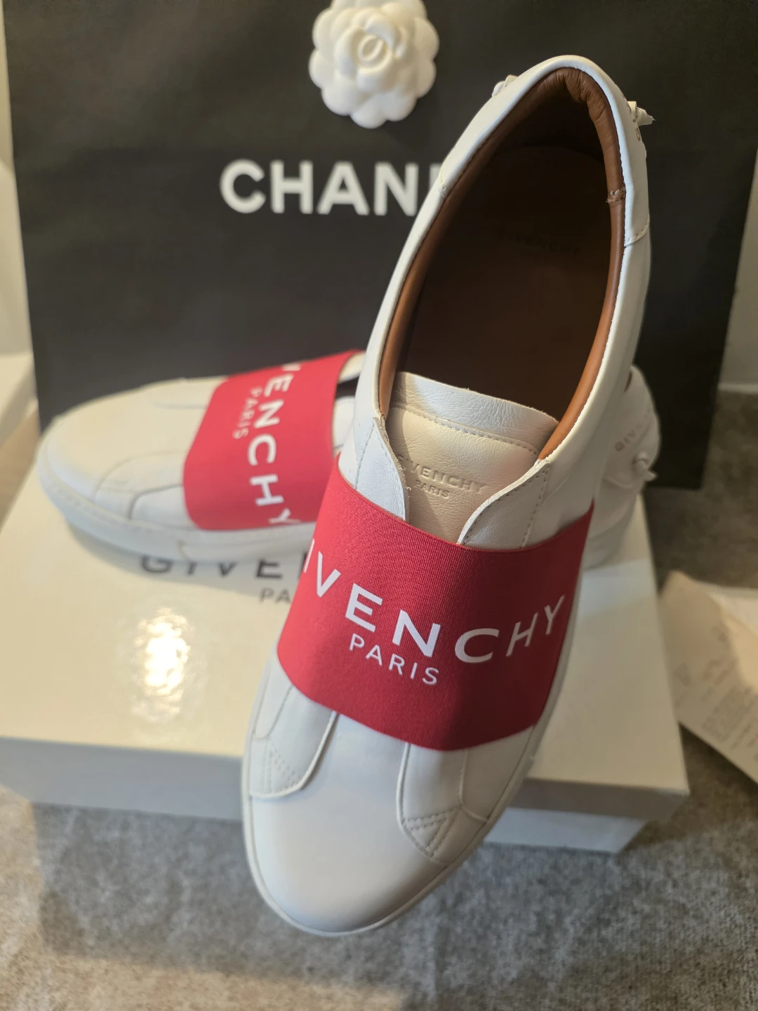 Givenchy Urban Street Sneakers White/Red - photo 4