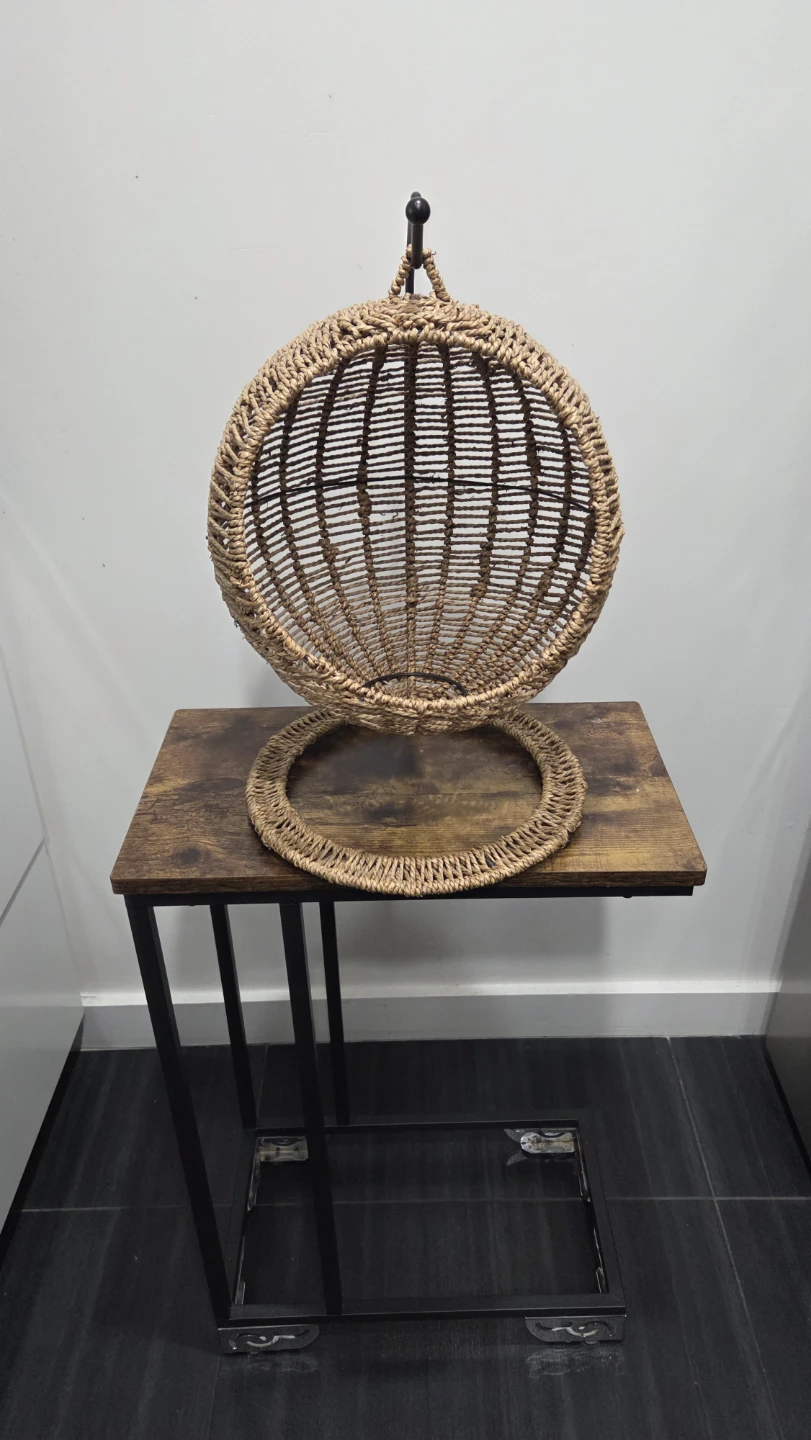 Wicker hanging basket - photo 2