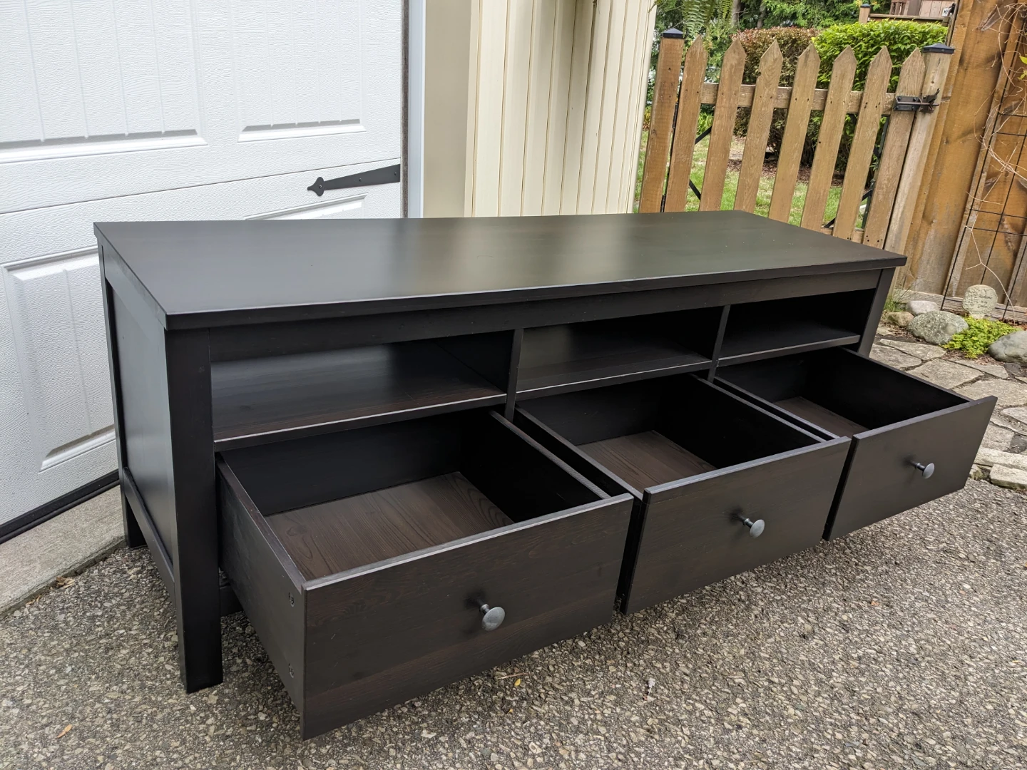 Ikea HEMNES TV Stand in Solid Pine - photo 4