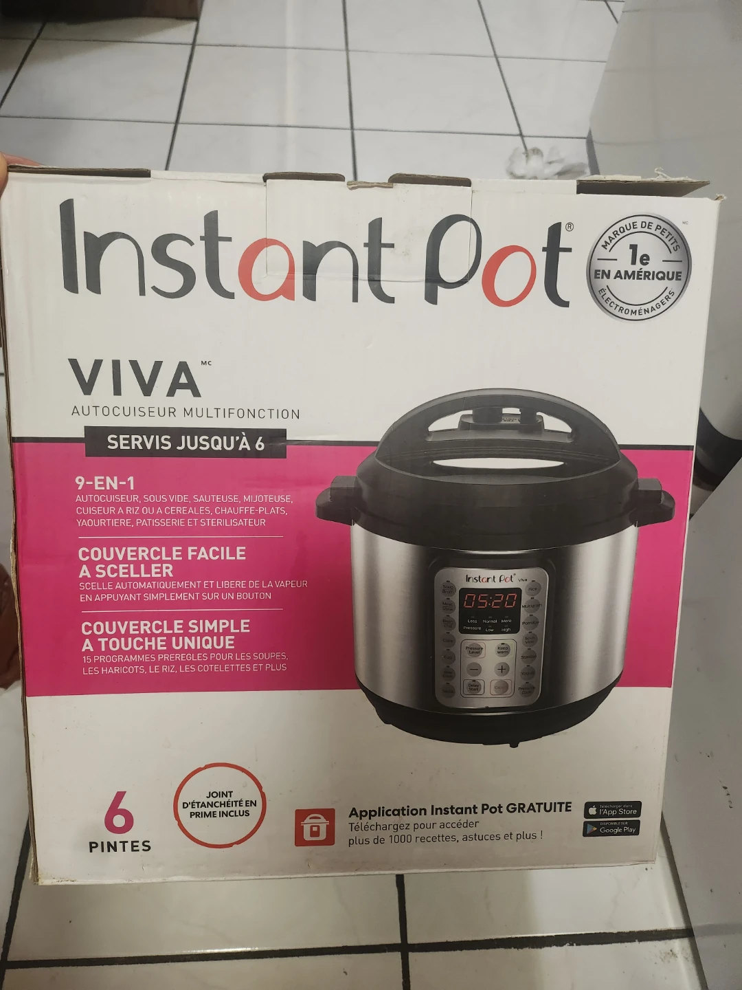 [Brand New / Unopened] Instant Pot VIVA 6-Quart - photo 2