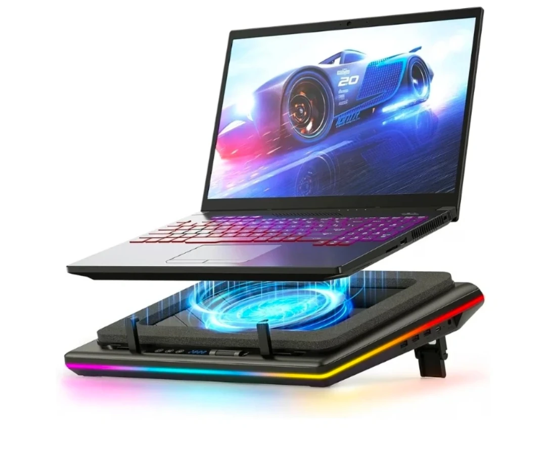 ​New llano V12 RGB Laptop Cooling Pad