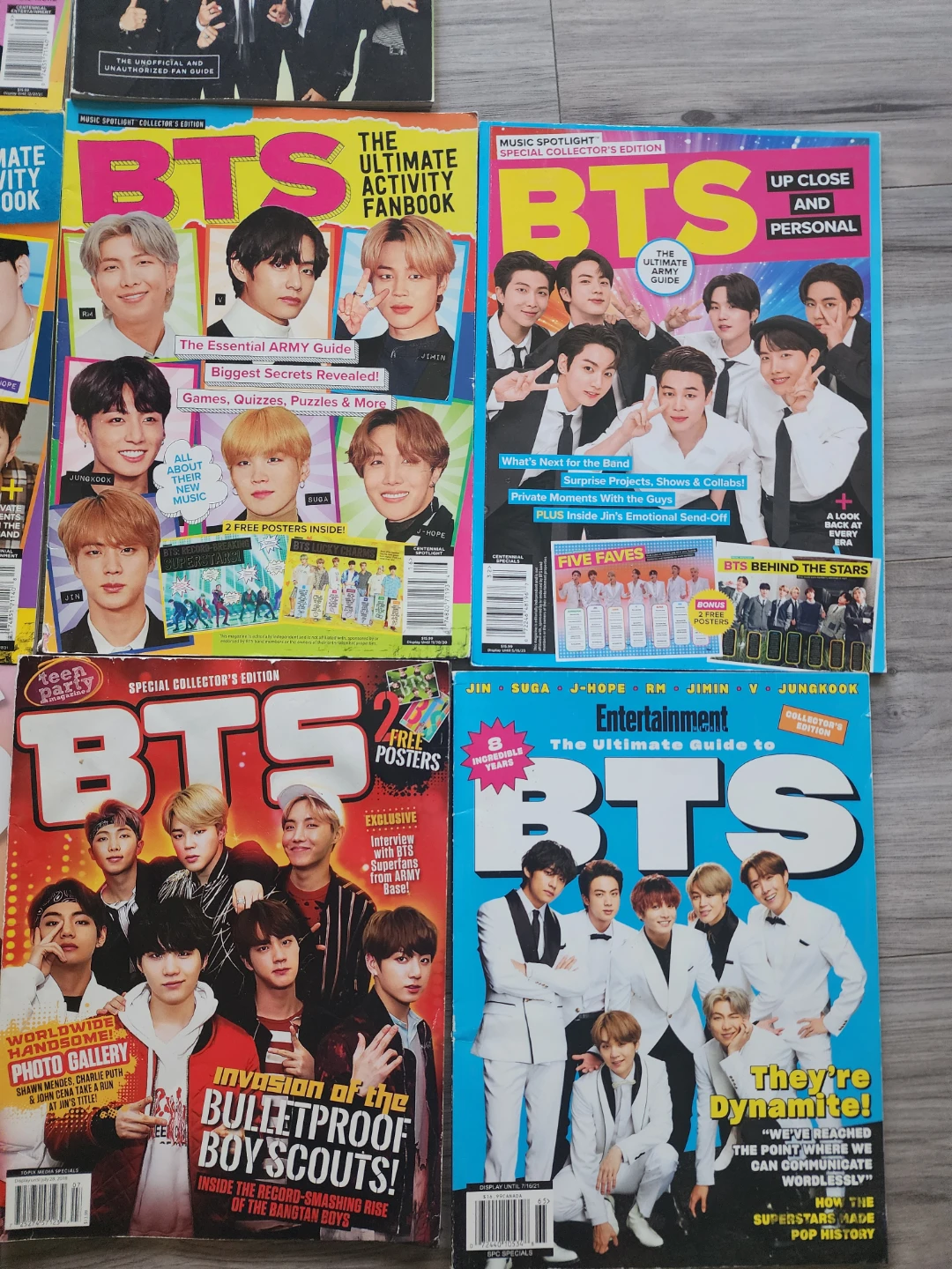 Collection of BTS Magazines - photo 3
