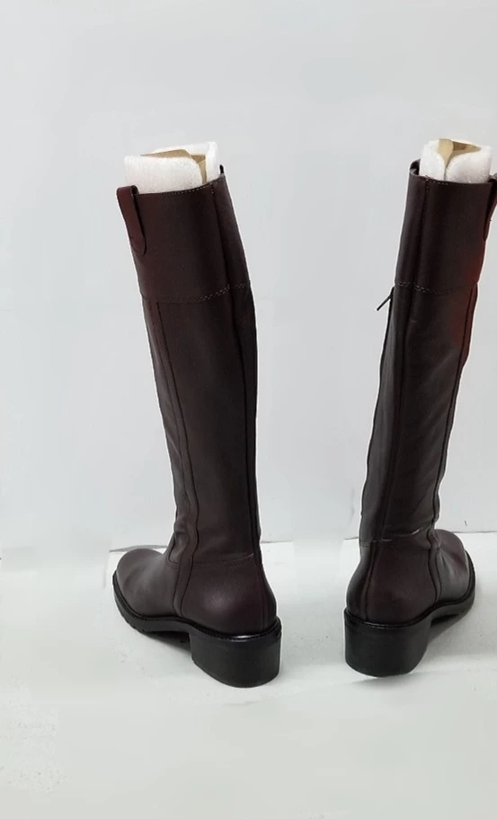 NEW Banana Republic Women's Brown Leather Riding Boots - photo 3