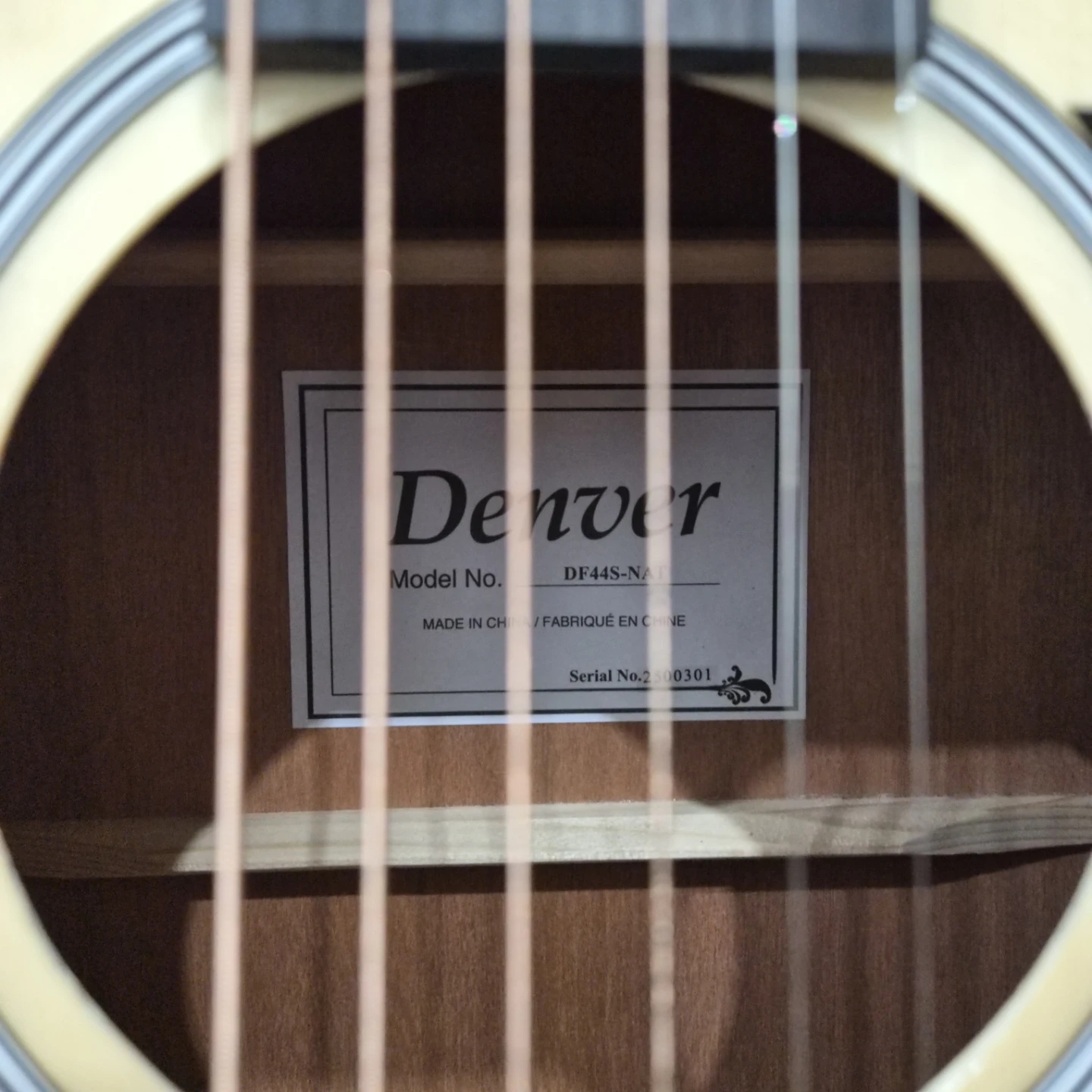 Denver Acoustic Guitar - photo 2