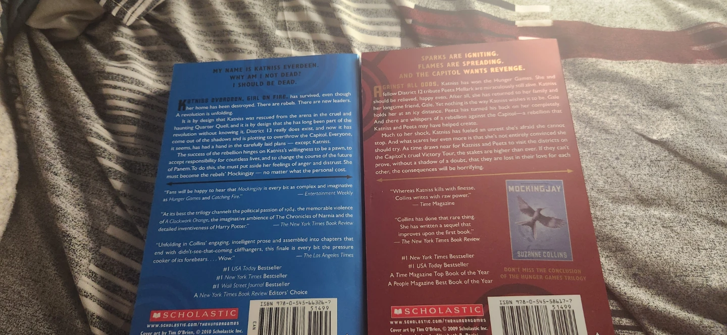 The Hunger Games Books: Catching Fire & Mockingjay - photo 2