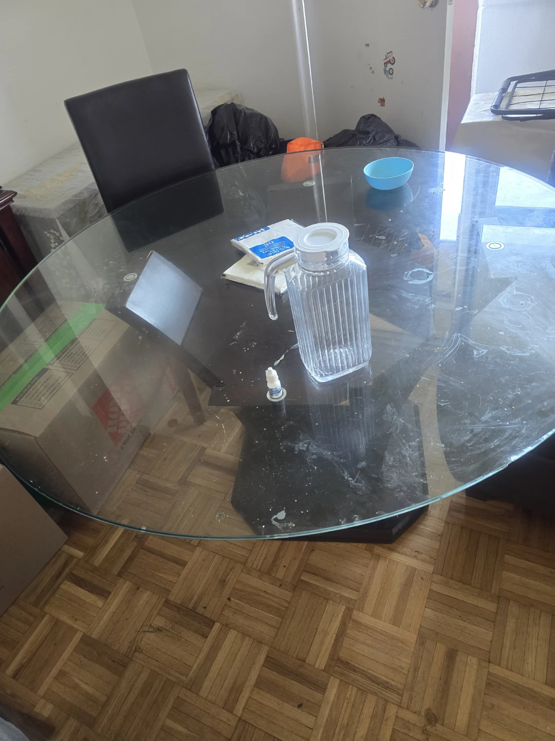 Round Glass Dining Table Top