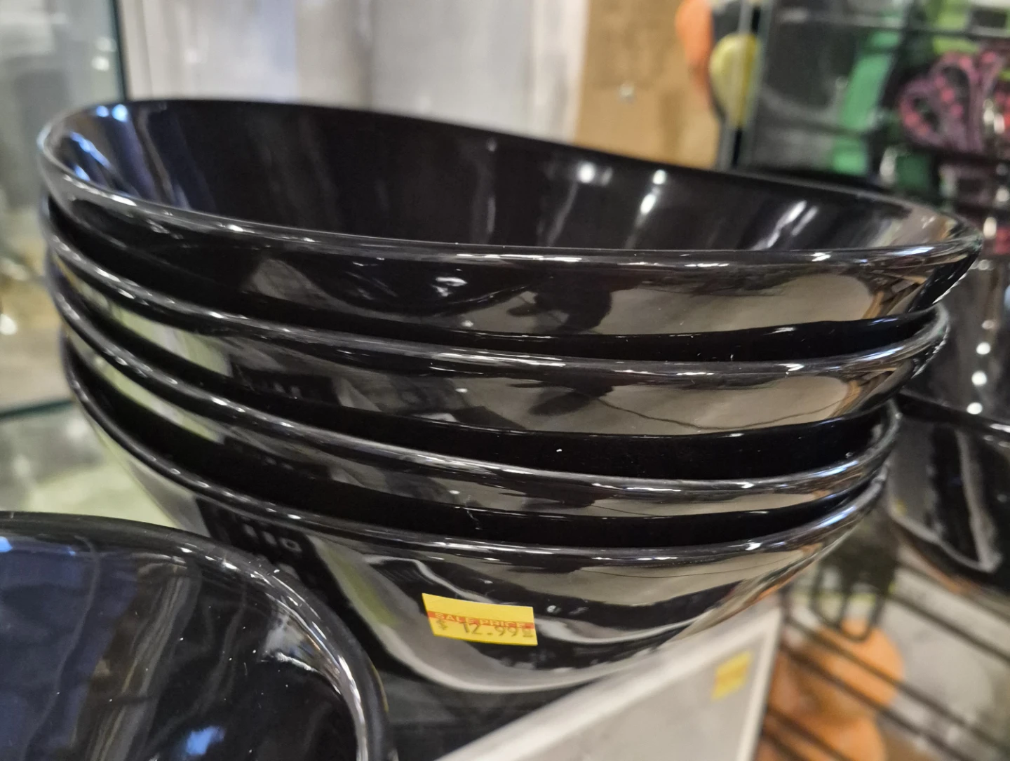 New Sheffield Home Black Serving Bowls Set of 4 - photo 3